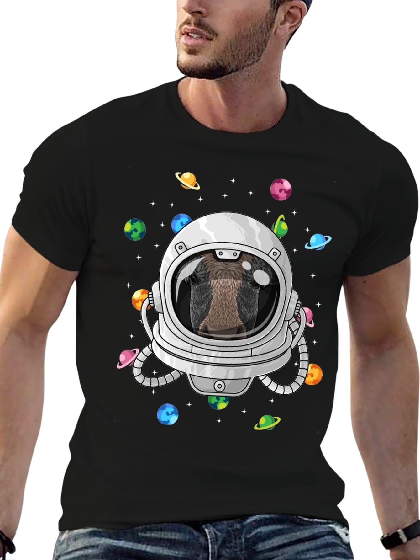 Cowstronaut T-Shirt - Outer Space Moo-d!