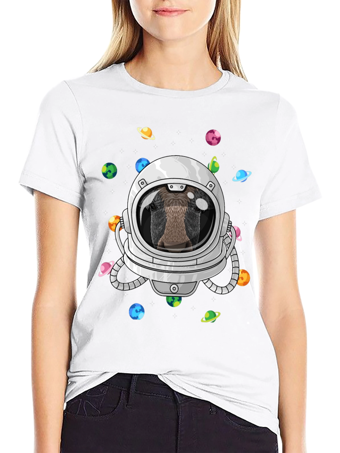 Cowstronaut T-Shirt - Outer Space Moo-d!