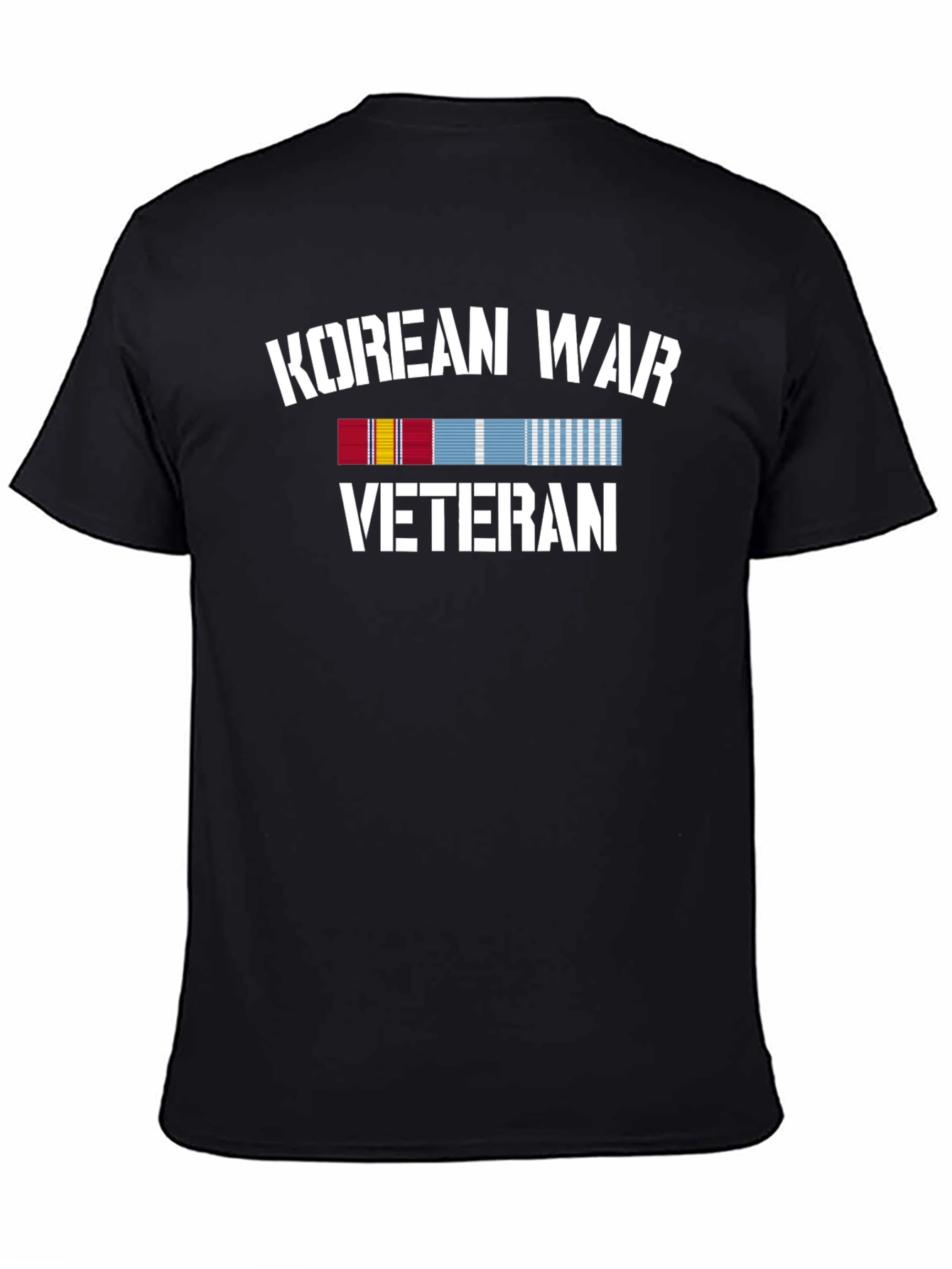 Korean War Veteran T-Shirt - Mens Black Tee