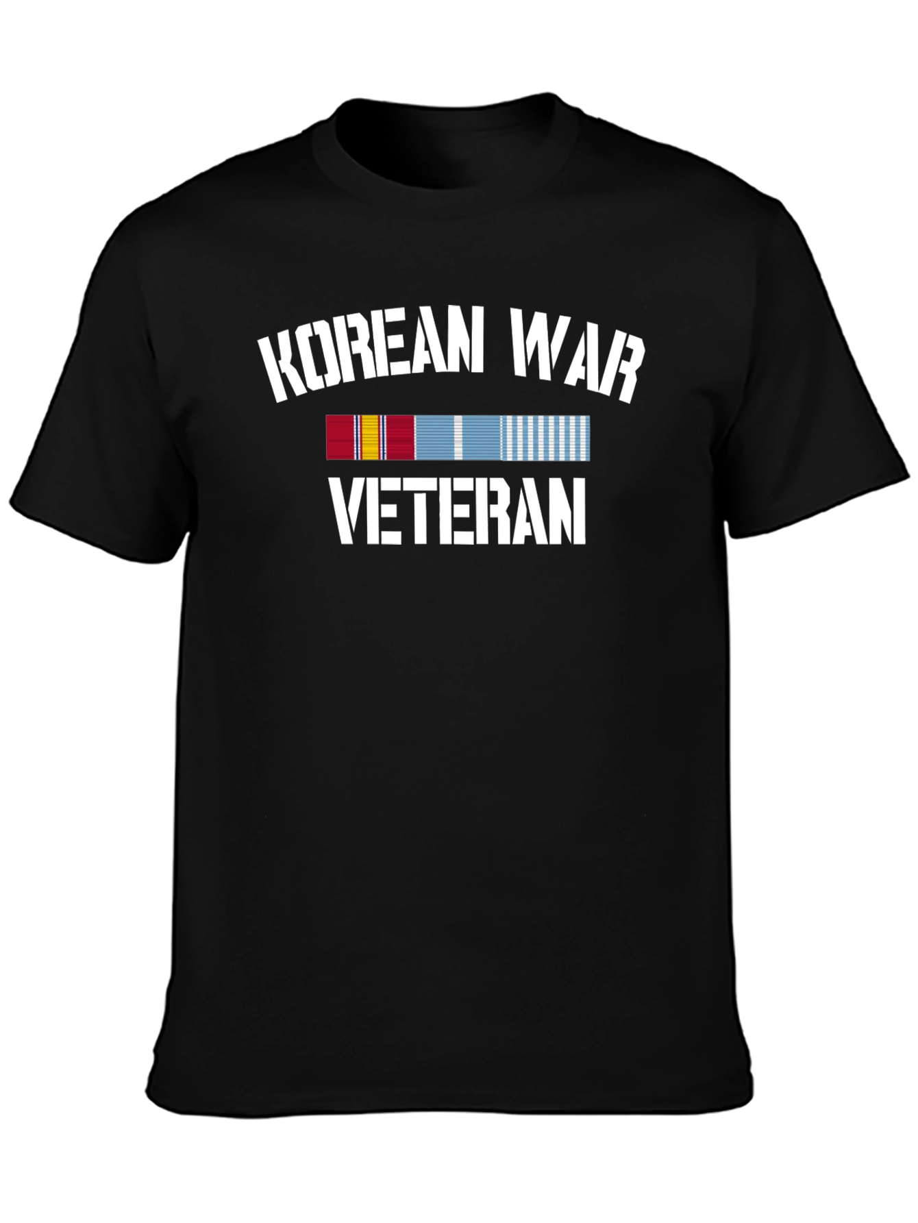 Korean War Veteran T-Shirt - Mens Black Tee