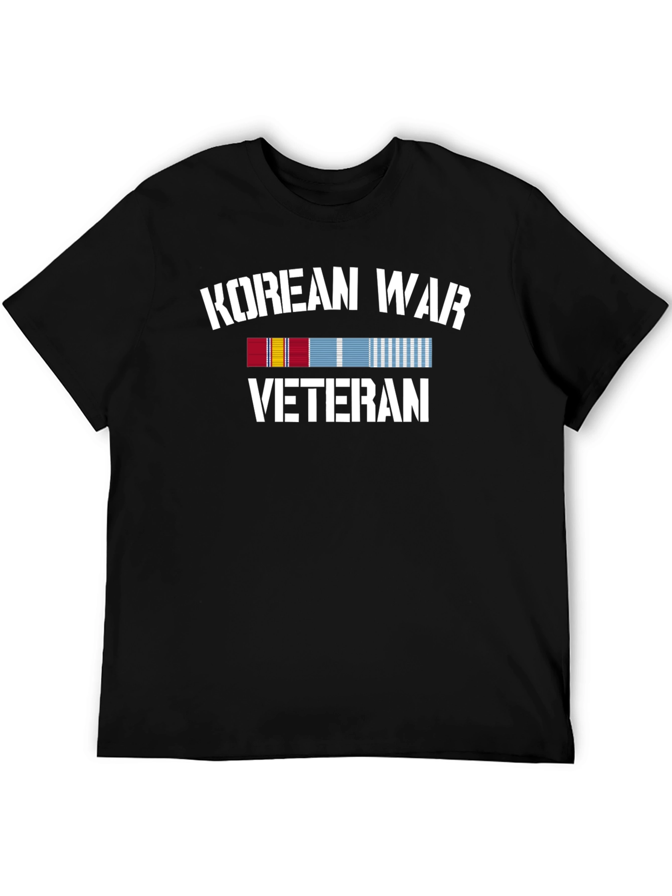 Korean War Veteran T-Shirt - Mens Black Tee