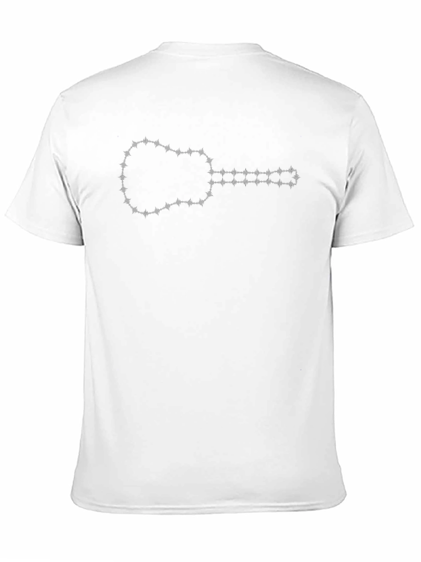 Barbed Wire Guitar Graphic T-Shirt