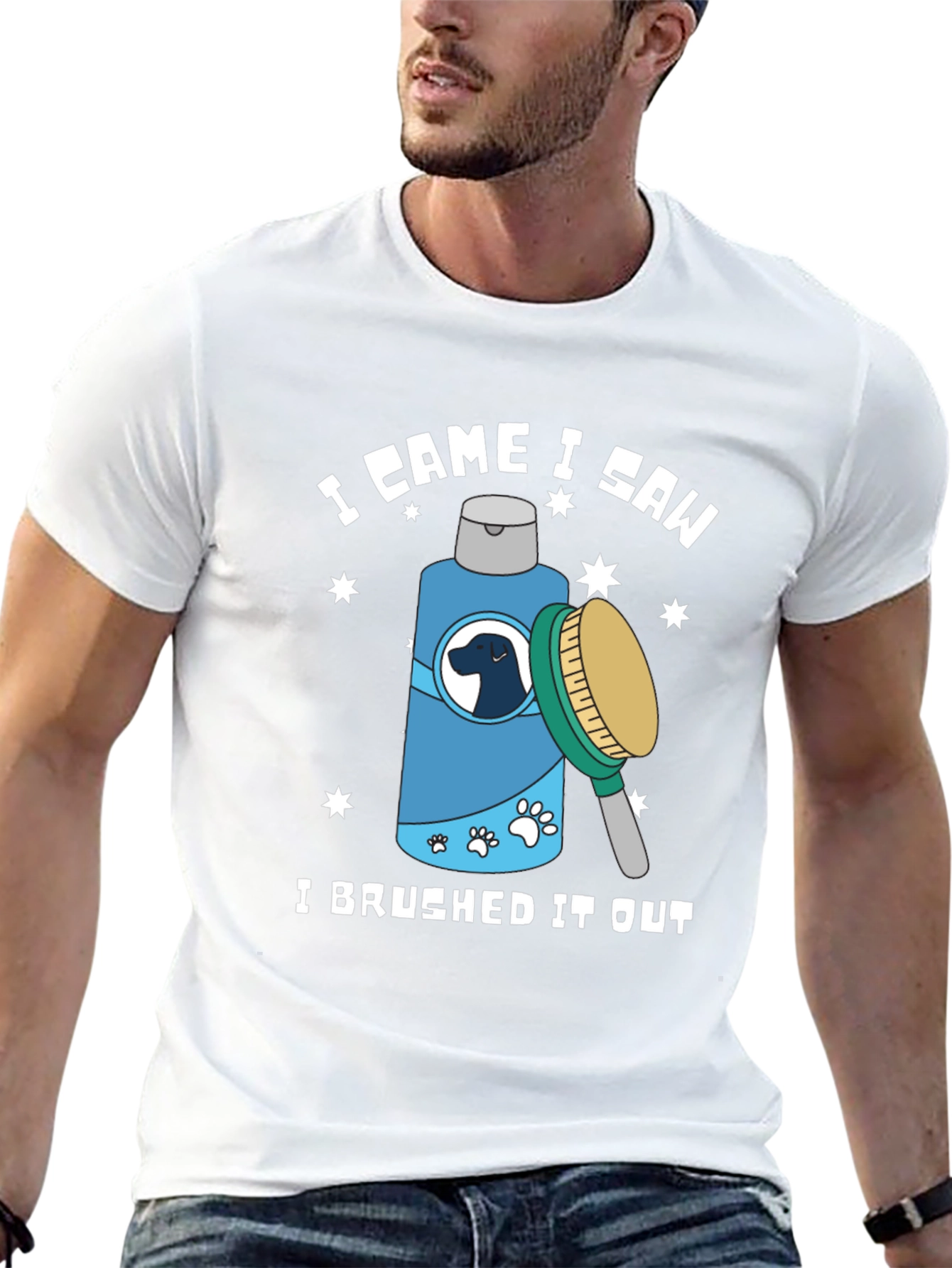 I Came I Saw I Brushed It Out T-Shirt