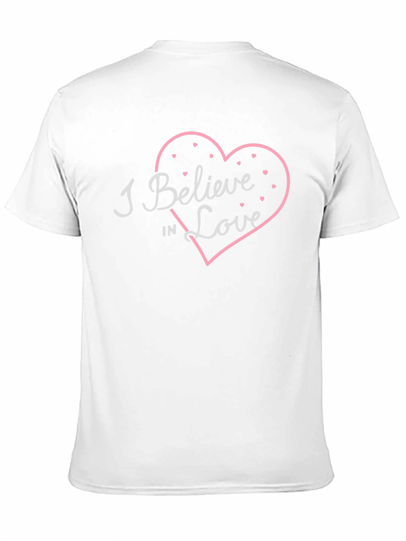 I Believe in Love Heart Graphic Tee