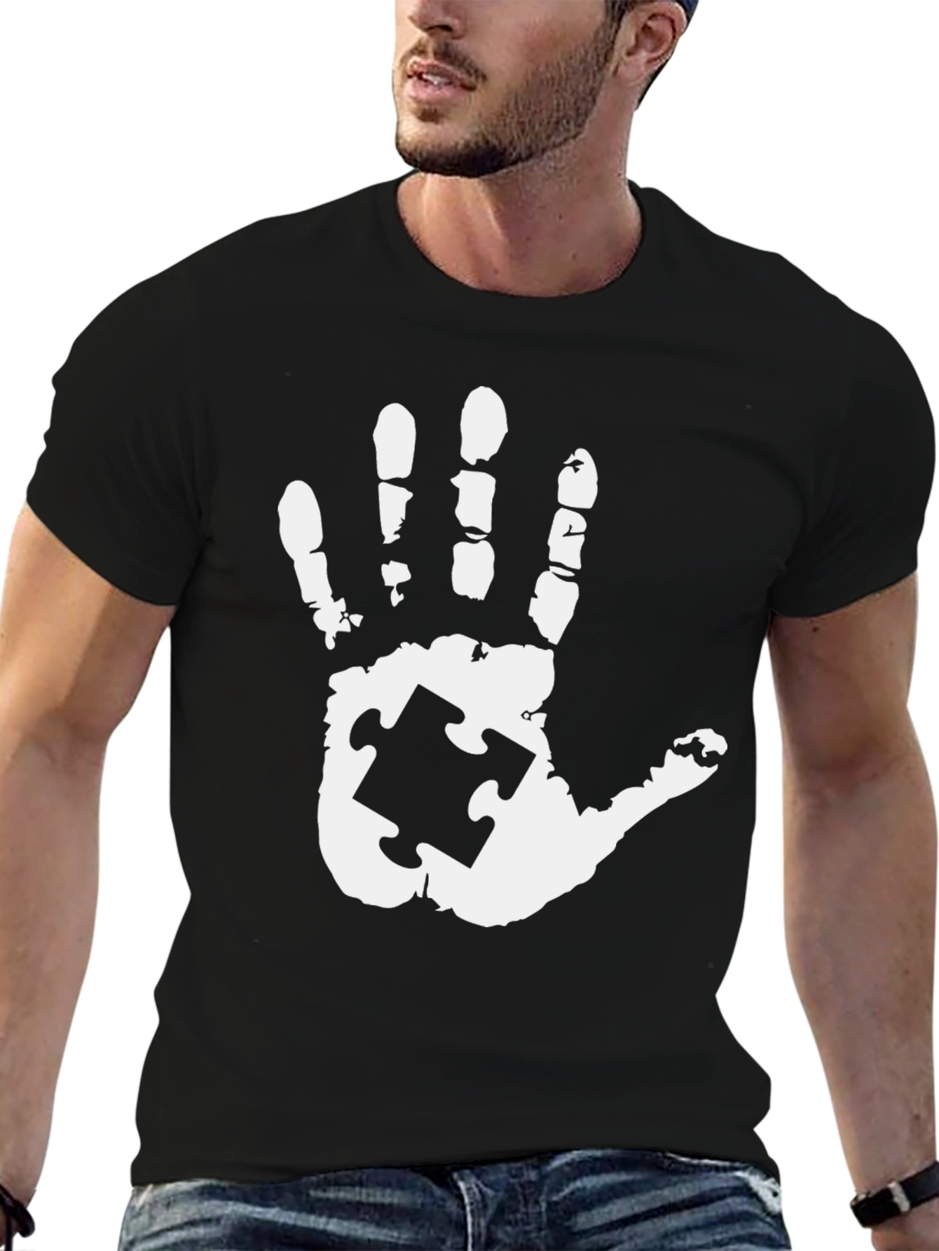 Autism Awareness Handprint T-Shirt