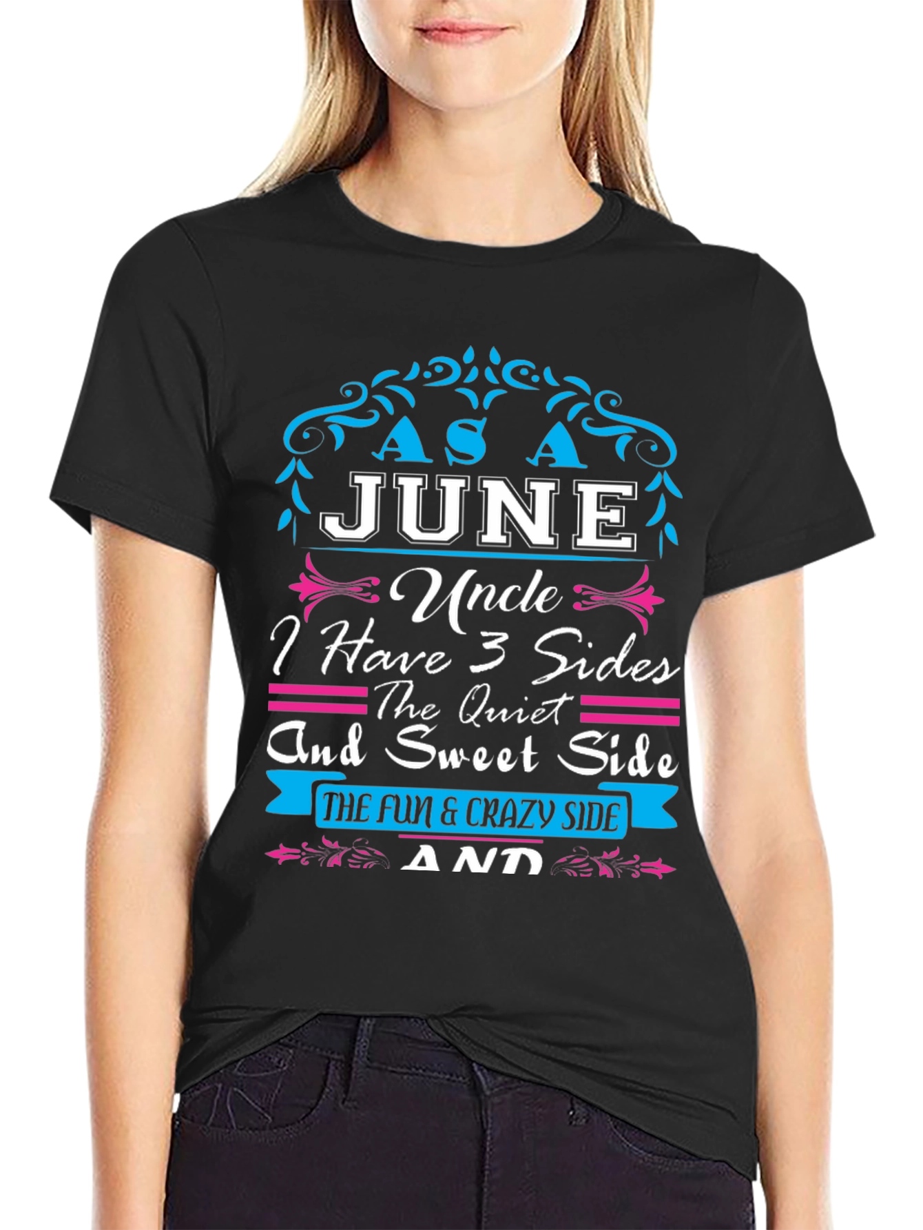 June Uncle T-Shirt: Three Sides