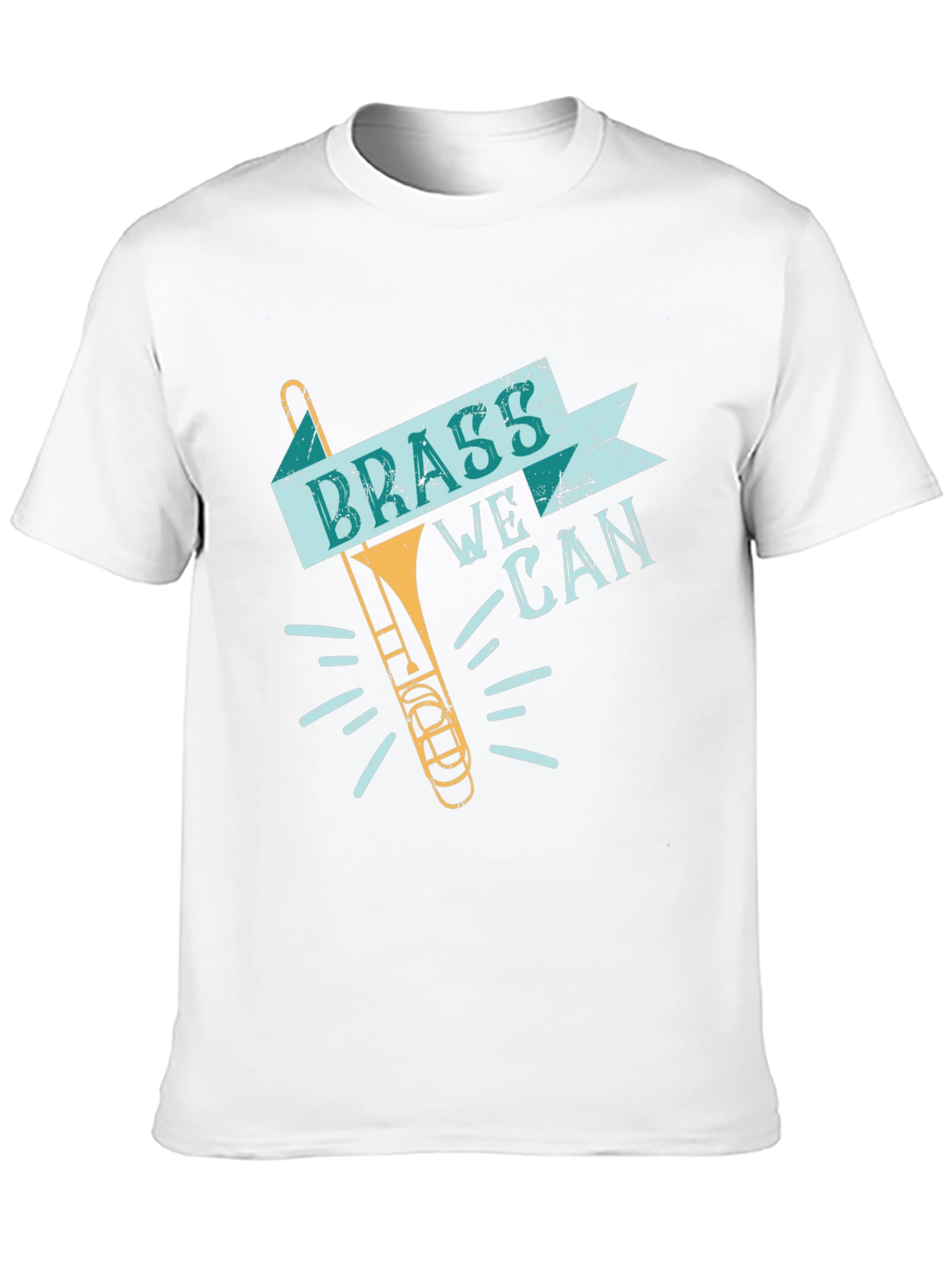 Brass We Can Trombone Graphic Tee