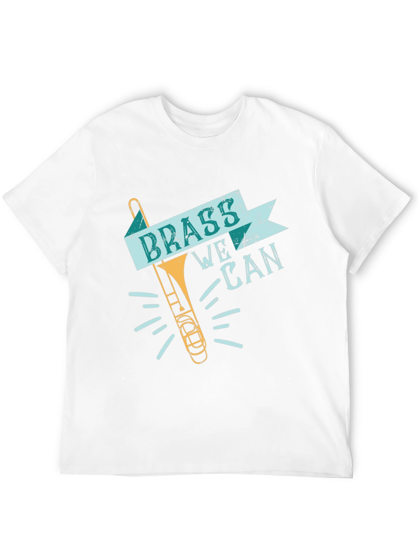 Brass We Can Trombone Graphic Tee