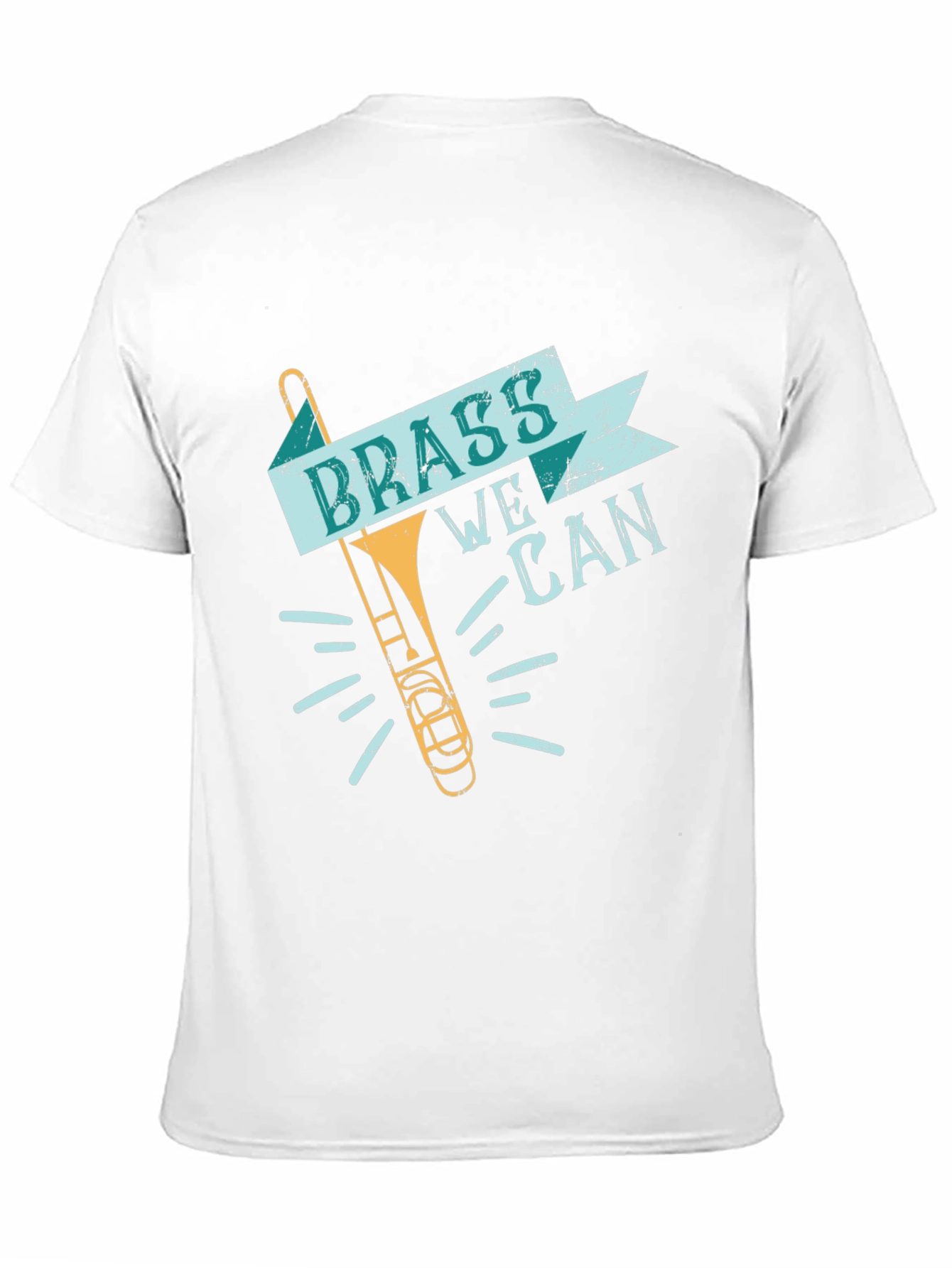 Brass We Can Trombone Graphic Tee