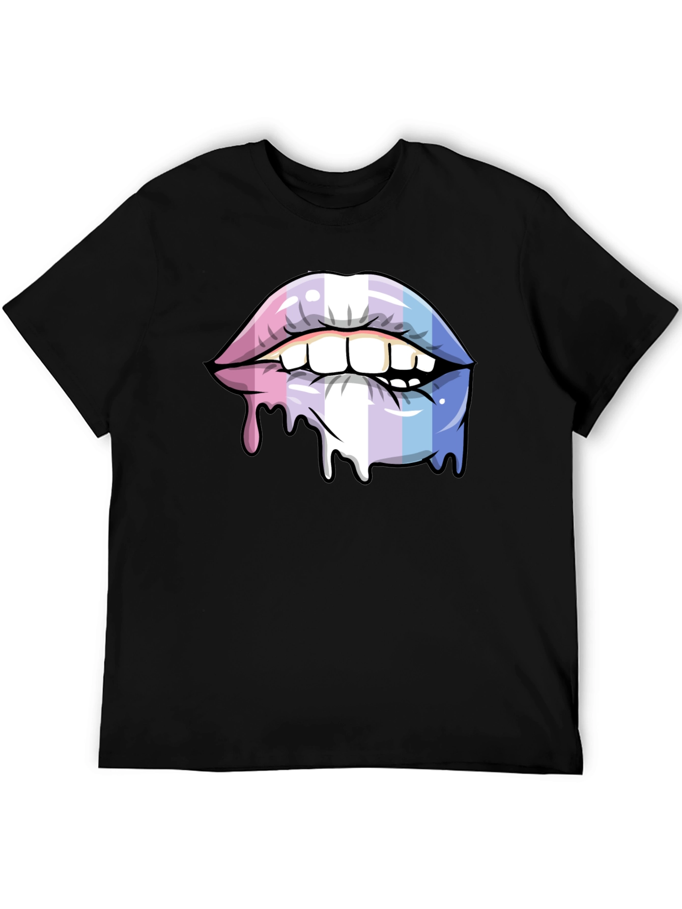 Trans Pride Lips T-Shirt - LGBTQ+ Pride Apparel