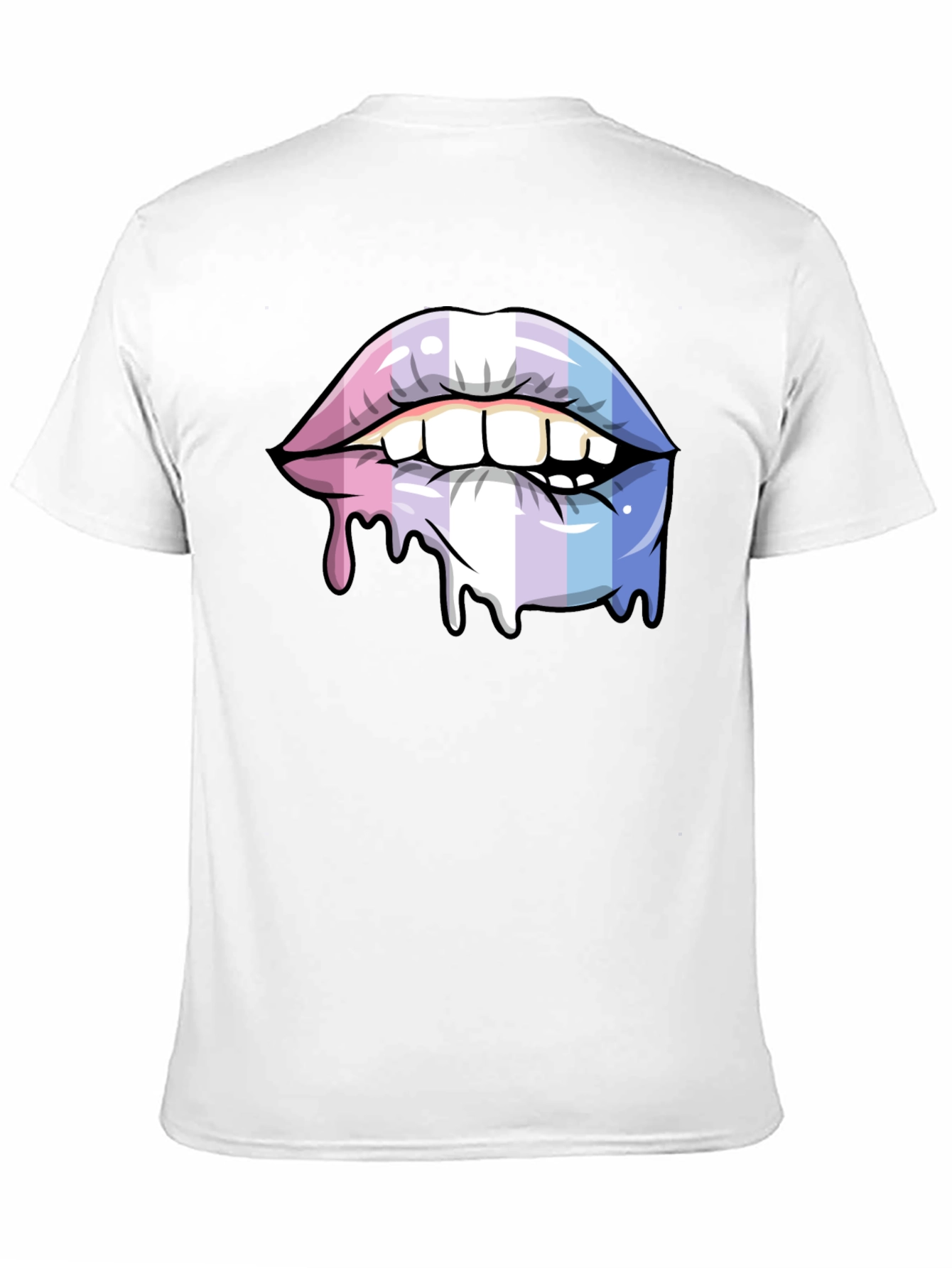 Trans Pride Lips T-Shirt - LGBTQ+ Pride Apparel