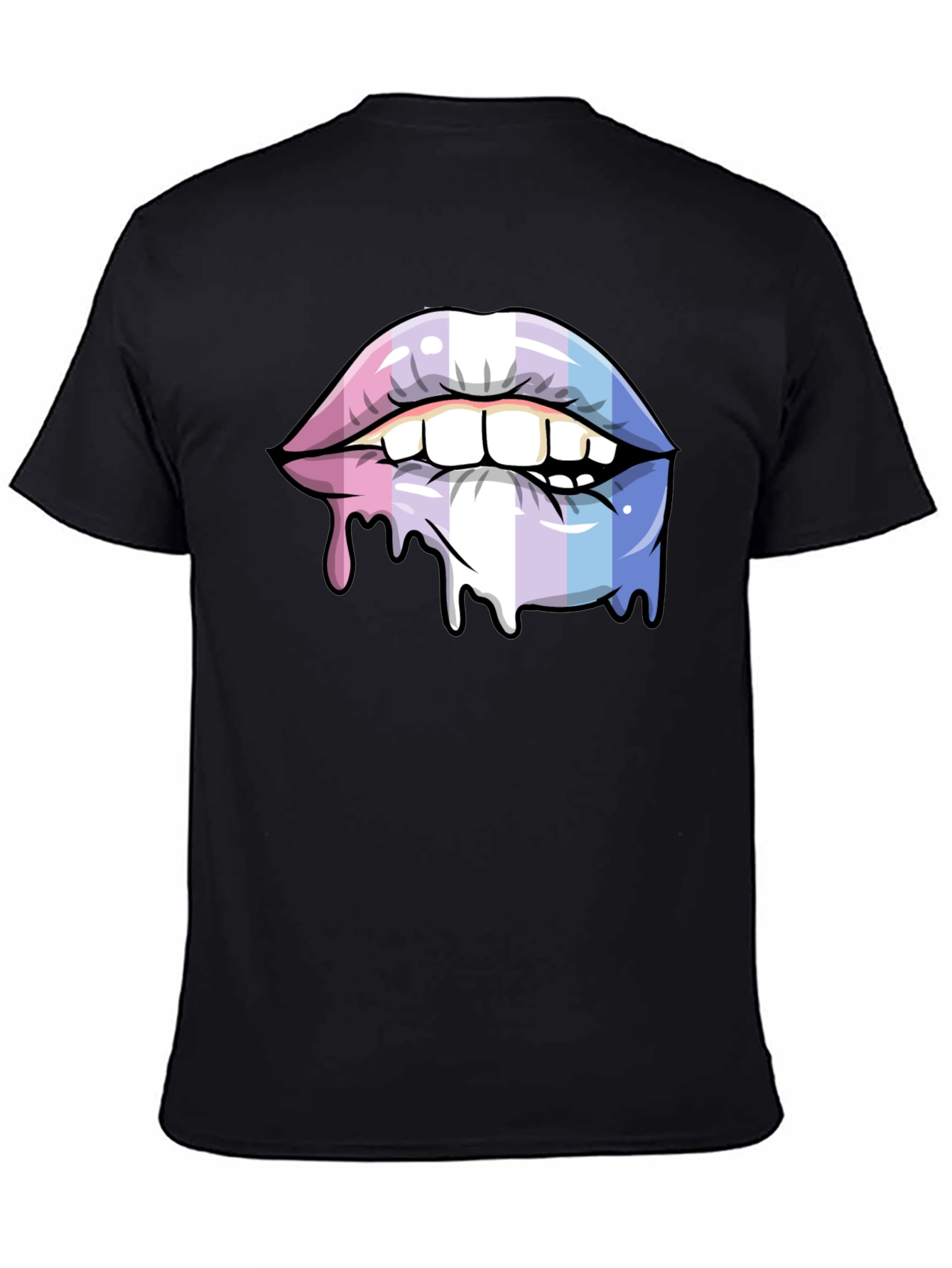 Trans Pride Lips T-Shirt - LGBTQ+ Pride Apparel