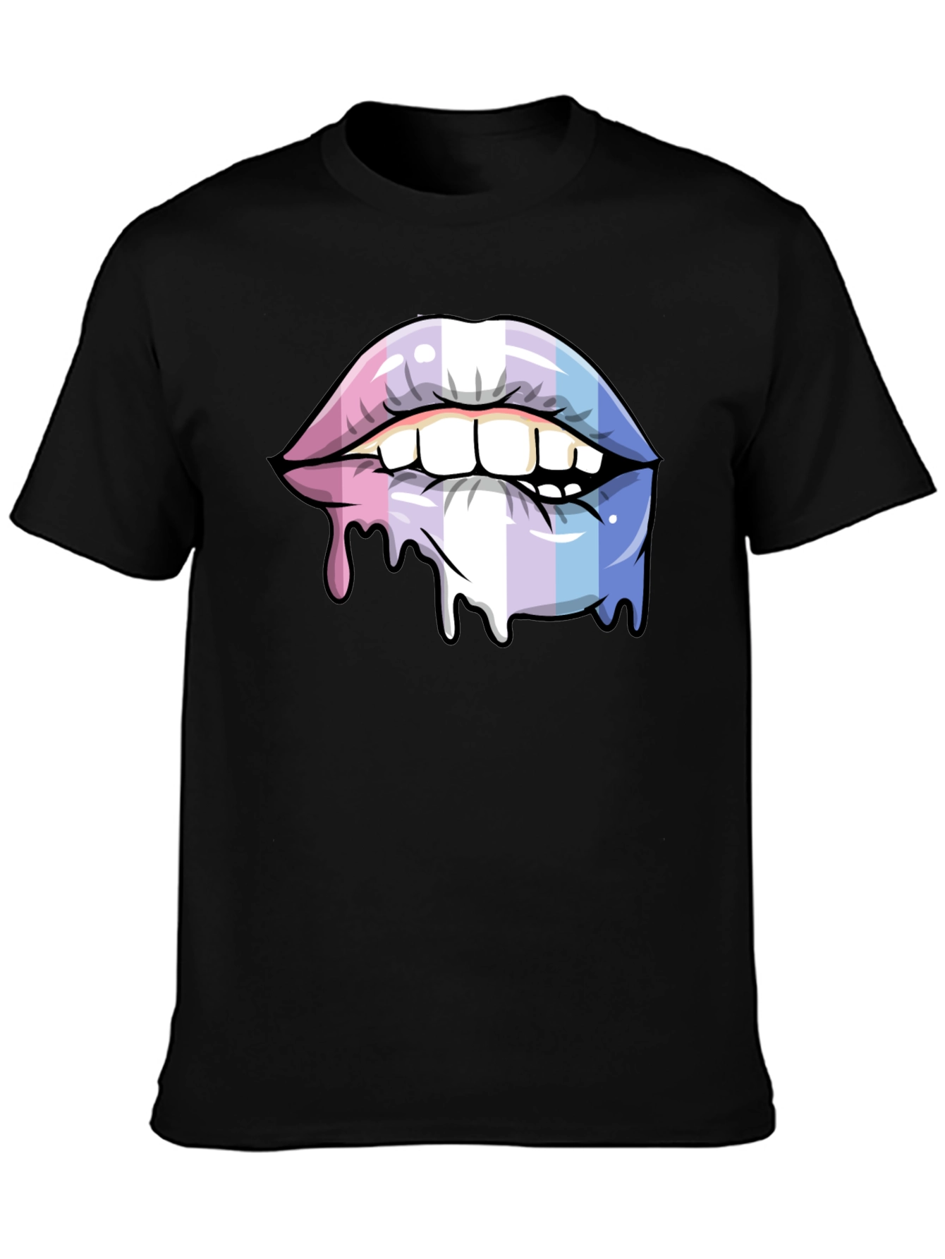 Trans Pride Lips T-Shirt - LGBTQ+ Pride Apparel