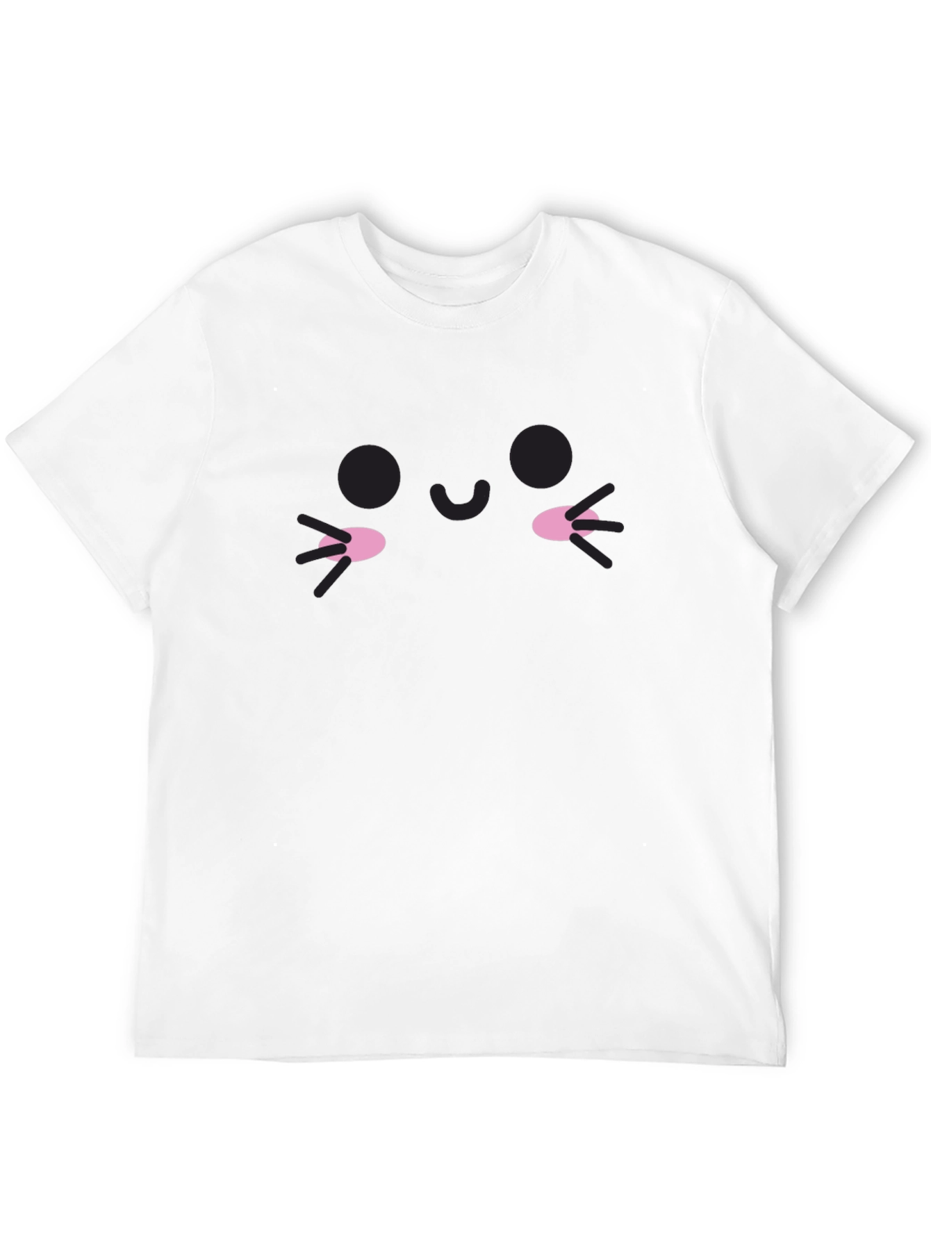 Kawaii Face Black Tee