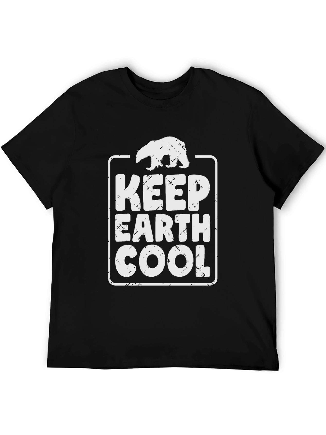 Keep Earth Cool Graphic Tee - Environmental T-Shirt