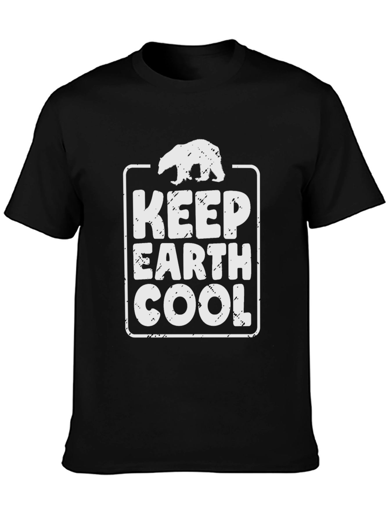 Keep Earth Cool Graphic Tee - Environmental T-Shirt