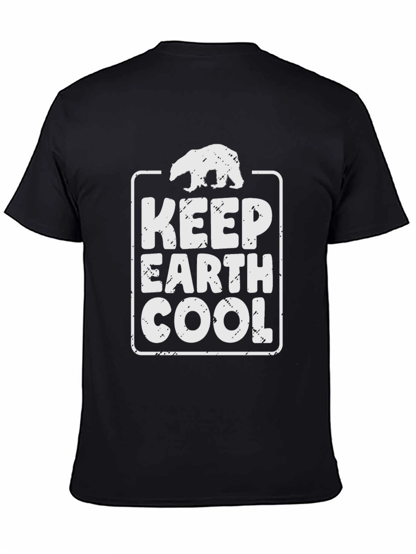 Keep Earth Cool Graphic Tee - Environmental T-Shirt