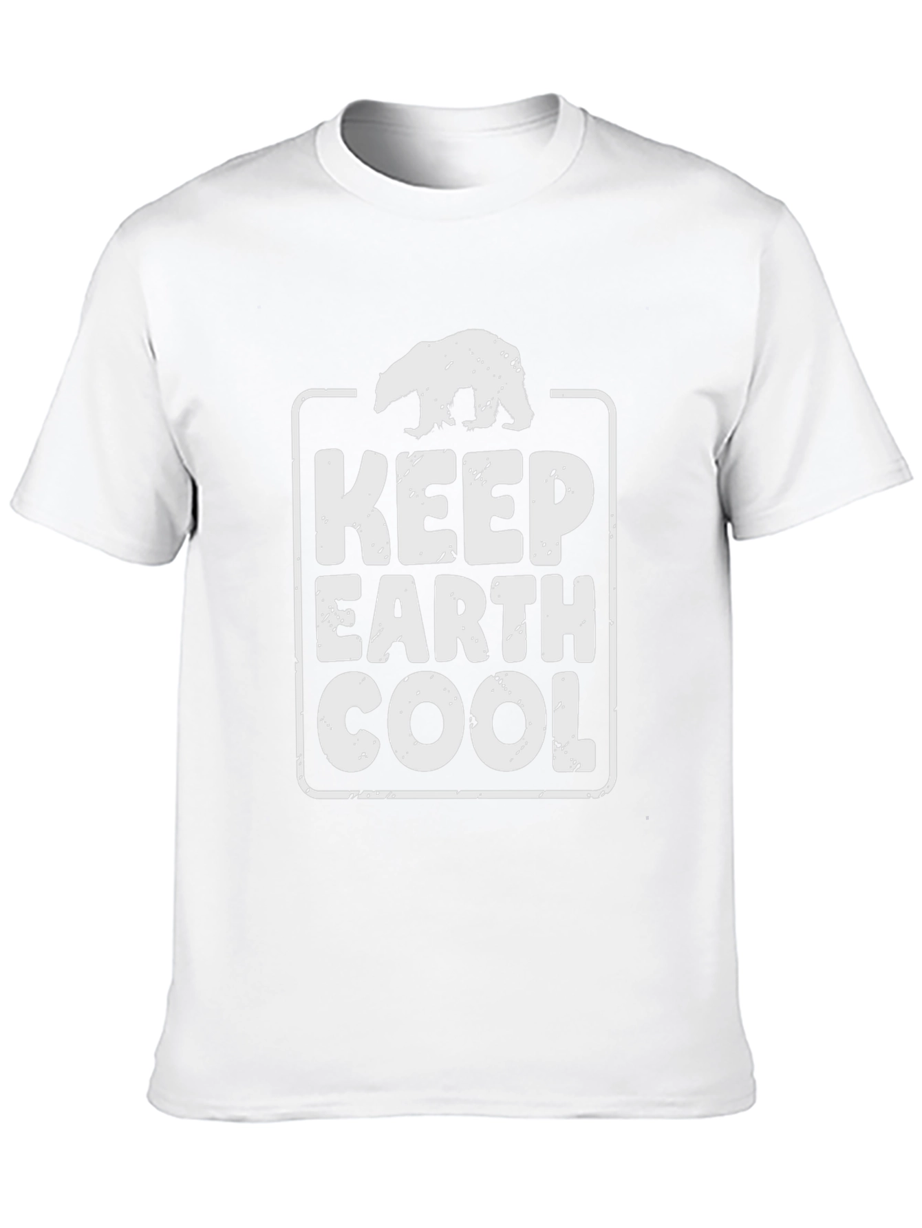 Keep Earth Cool Graphic Tee - Environmental T-Shirt