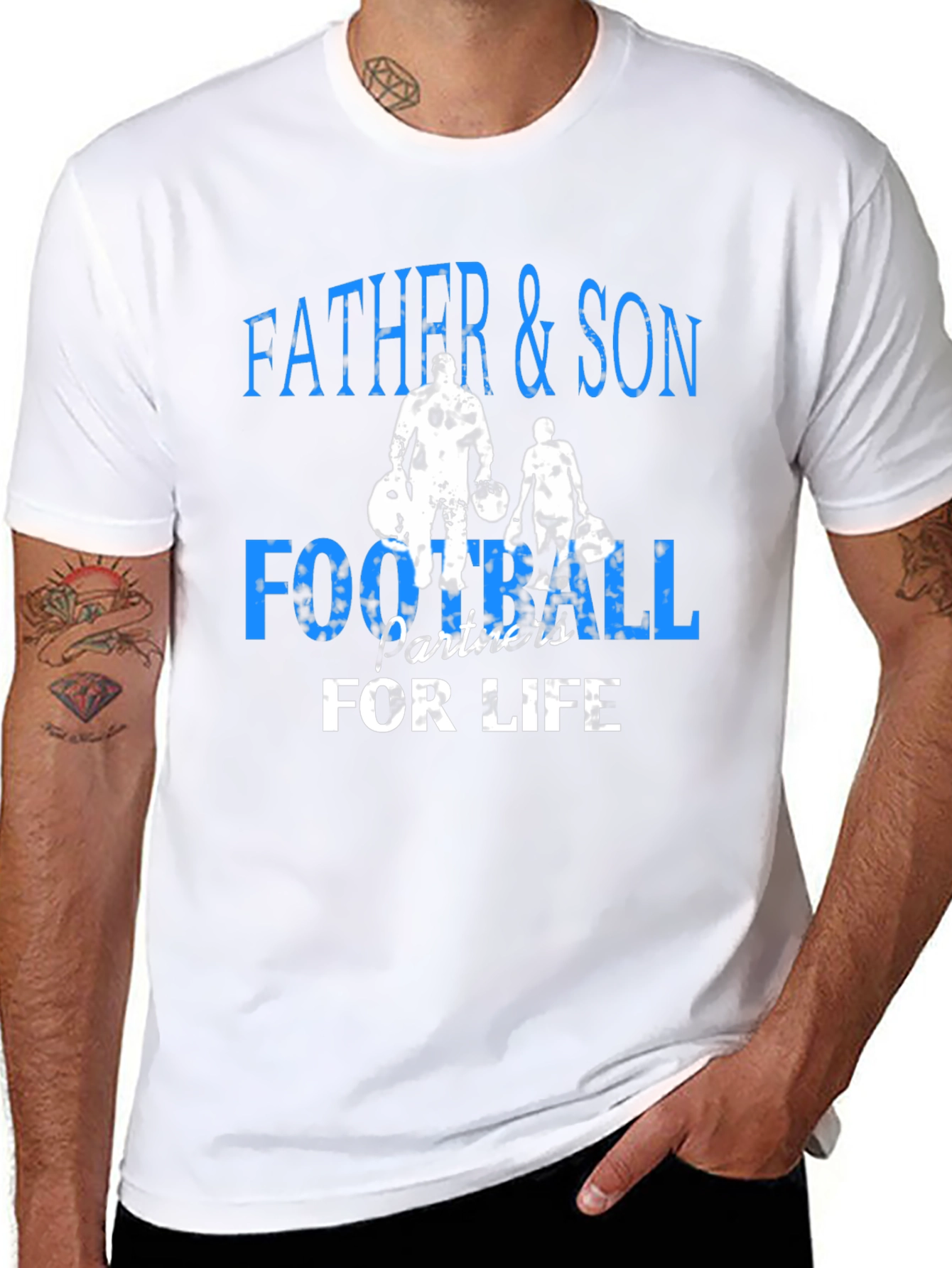 Father & Son Football T-Shirt