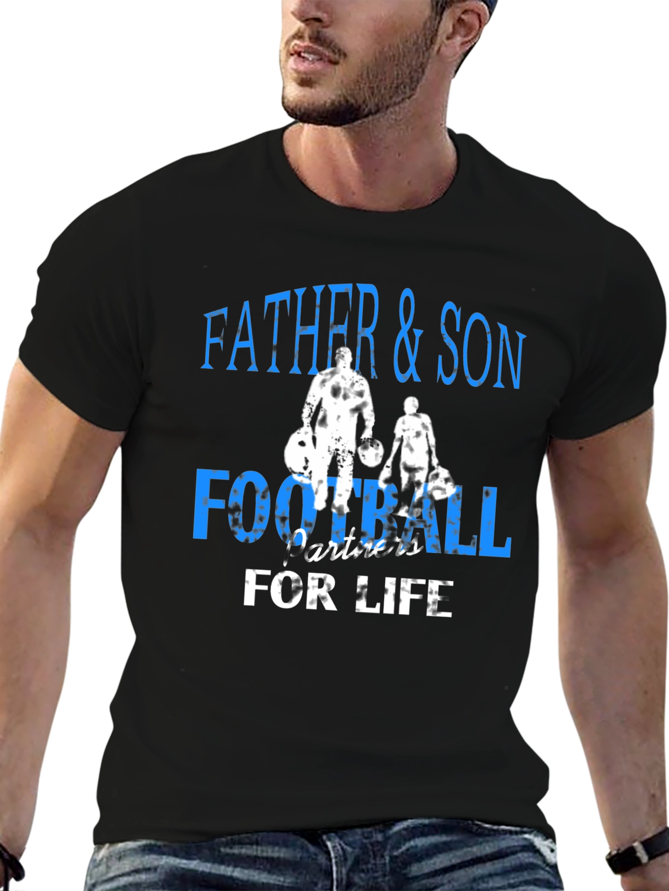 Father & Son Football T-Shirt