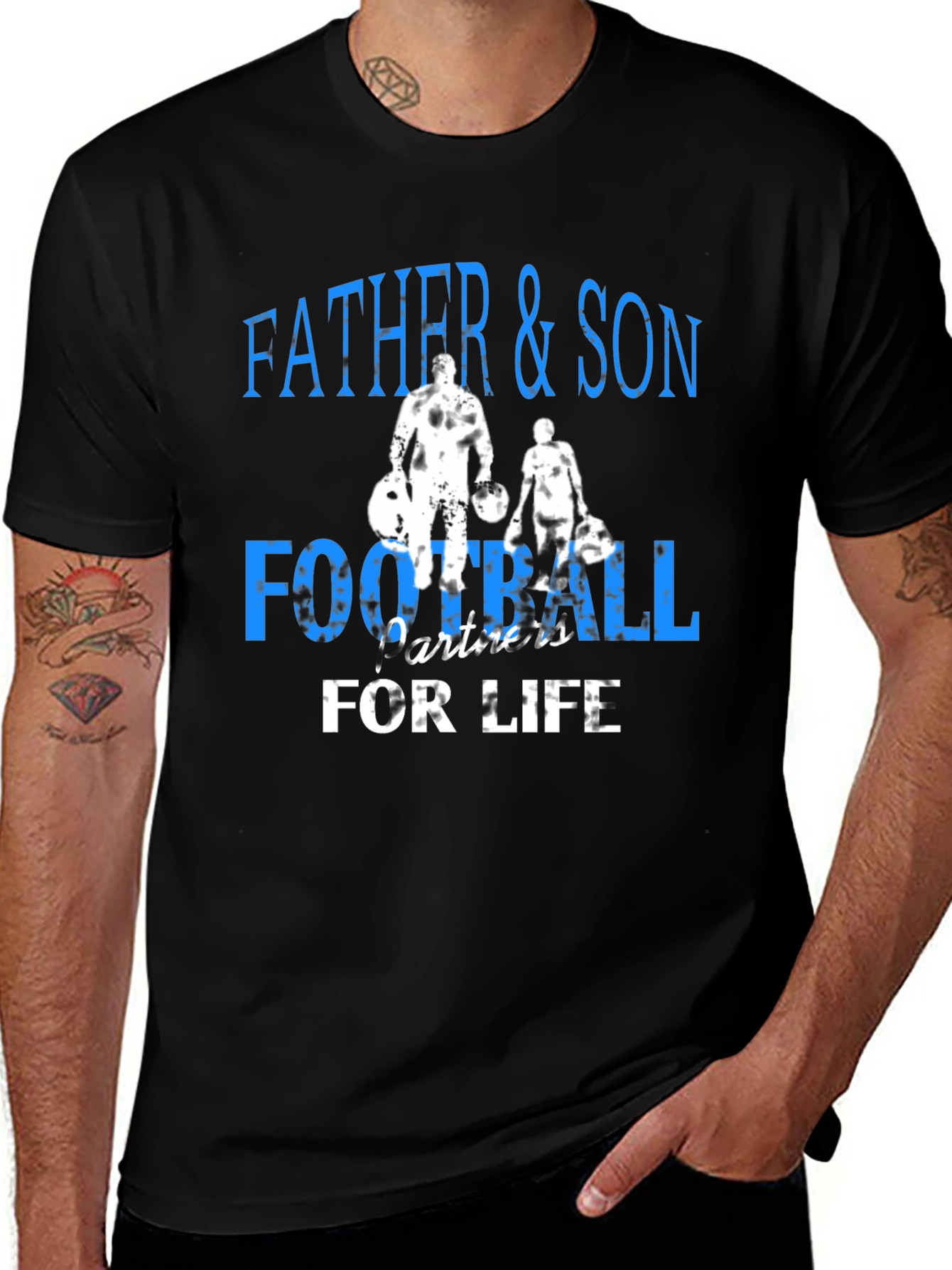 Father & Son Football T-Shirt