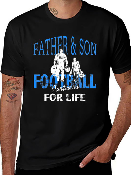 Father & Son Football T-Shirt