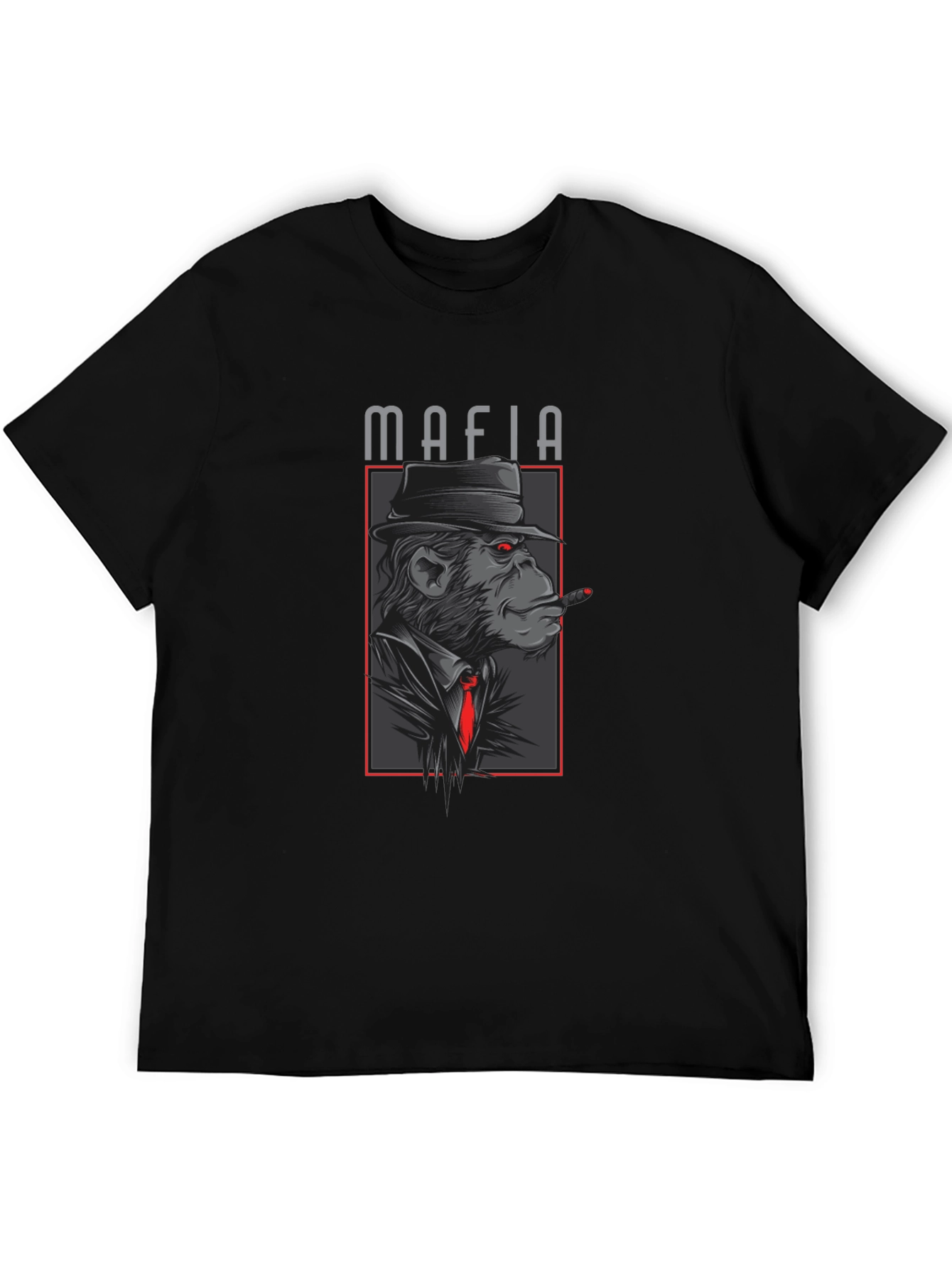 Mafia Monkey T-Shirt - Stylish Graphic Tee