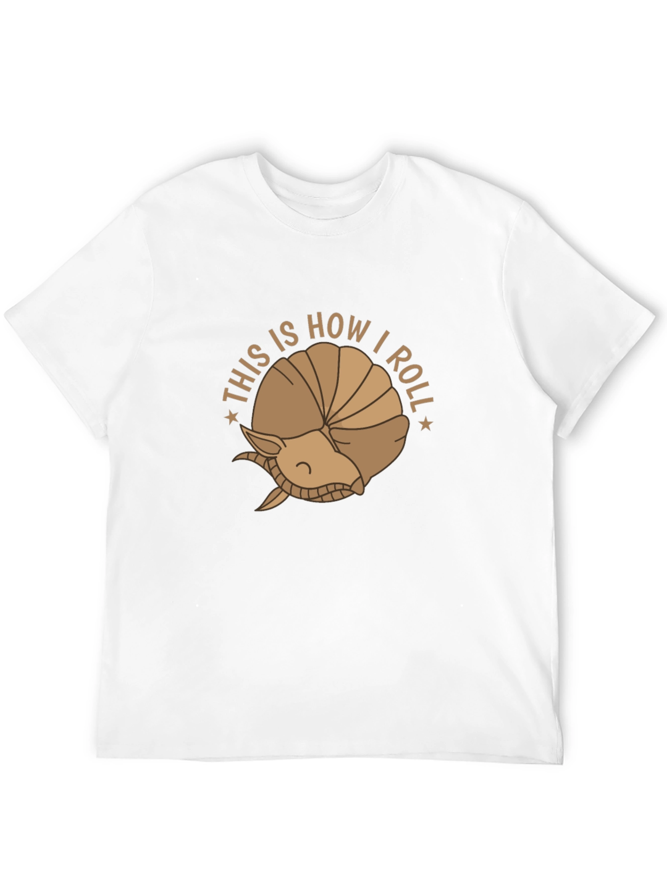This is How I Roll T-Shirt - Armadillo Design