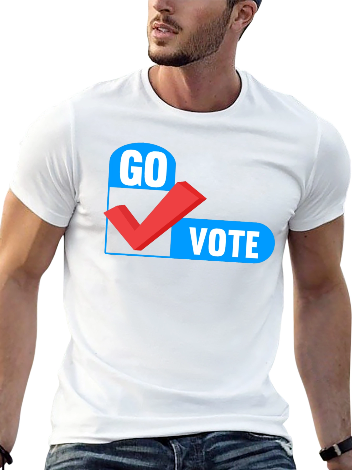 Go Vote T-Shirt Election Graphic Tee