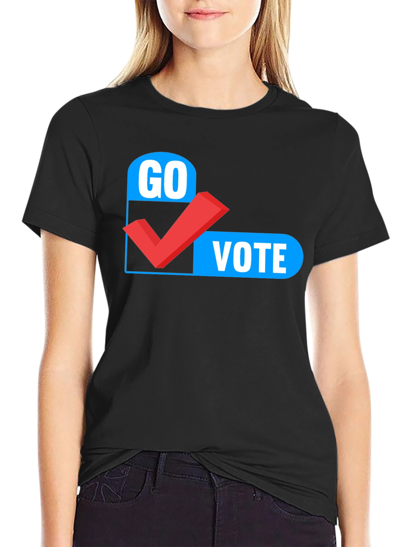 Go Vote T-Shirt Election Graphic Tee
