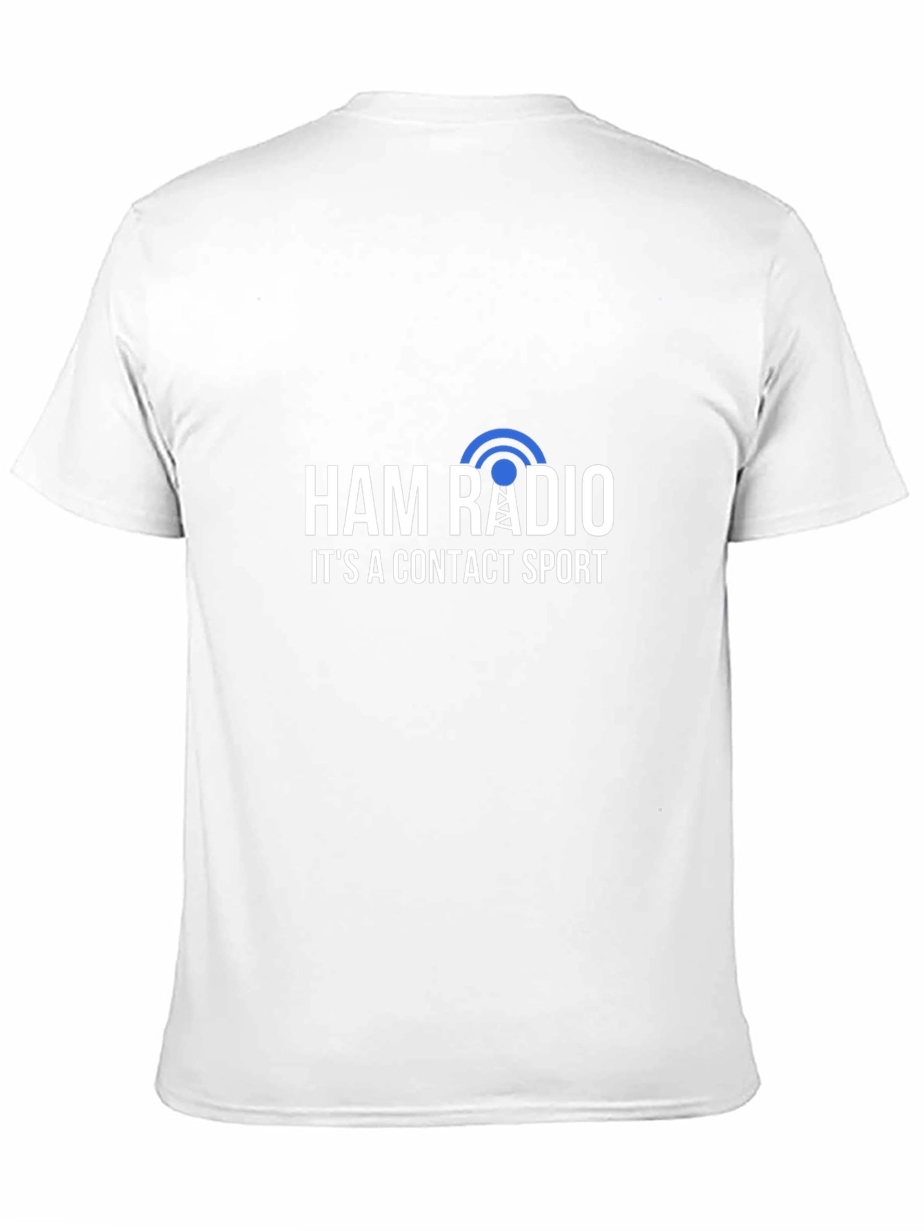 Ham Radio Contact Sport Graphic Tee - Black