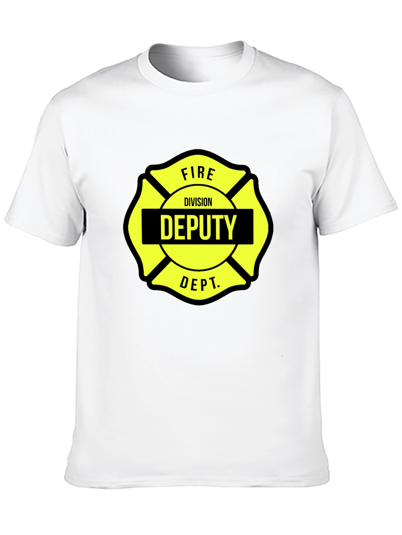 Fire Division Deputy Malt Liquor Cross T-Shirt