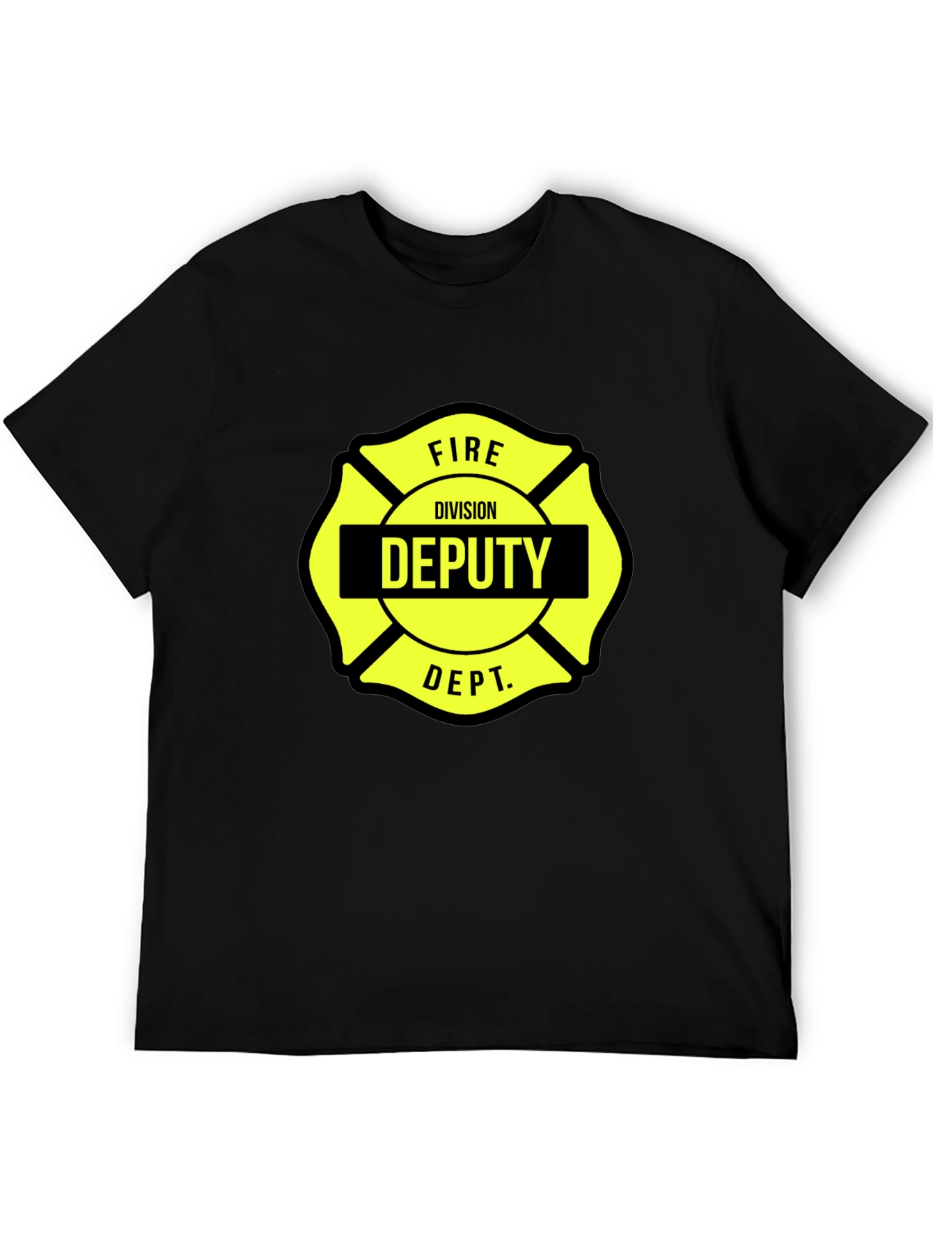Fire Division Deputy Malt Liquor Cross T-Shirt