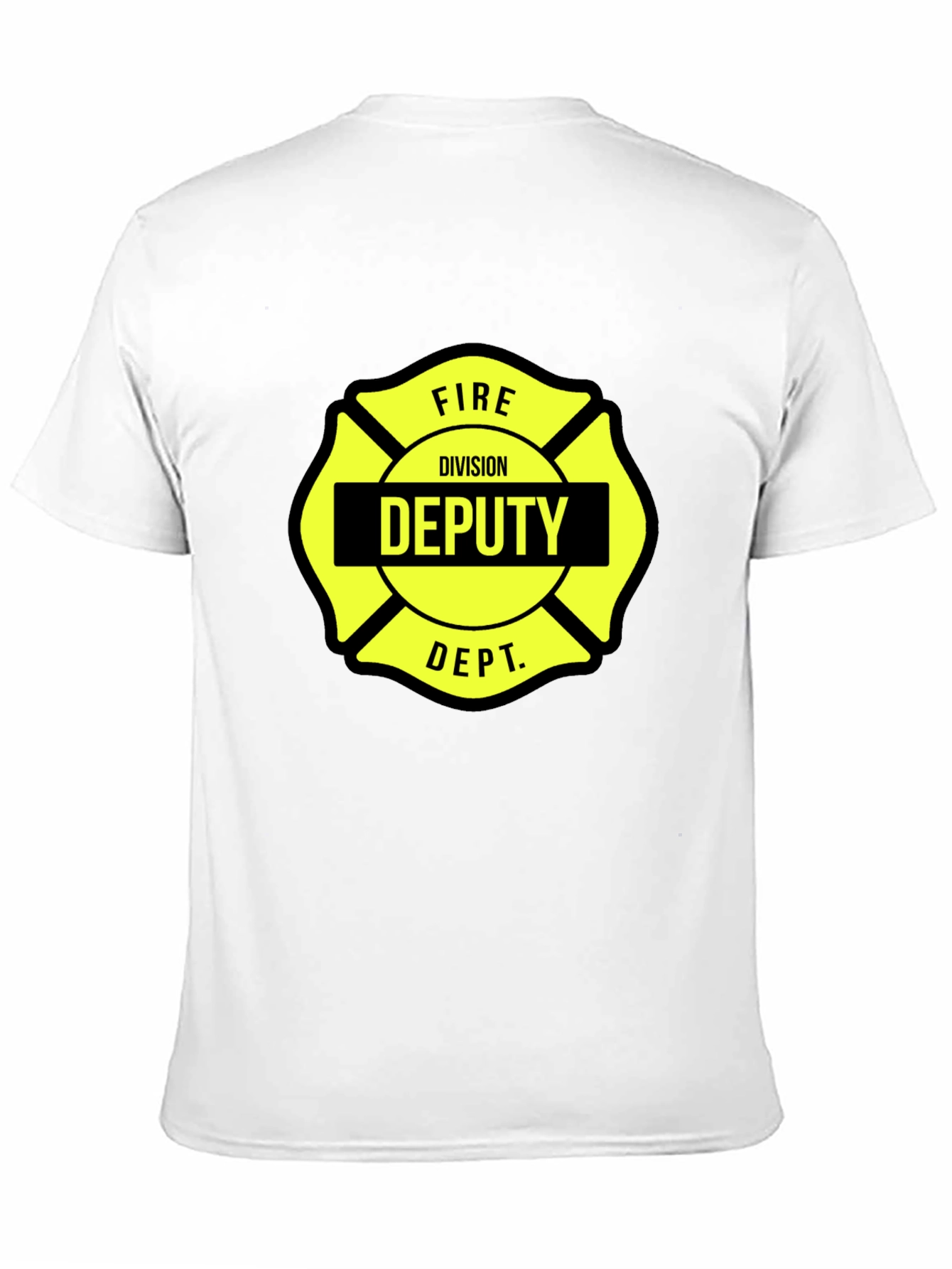 Fire Division Deputy Malt Liquor Cross T-Shirt