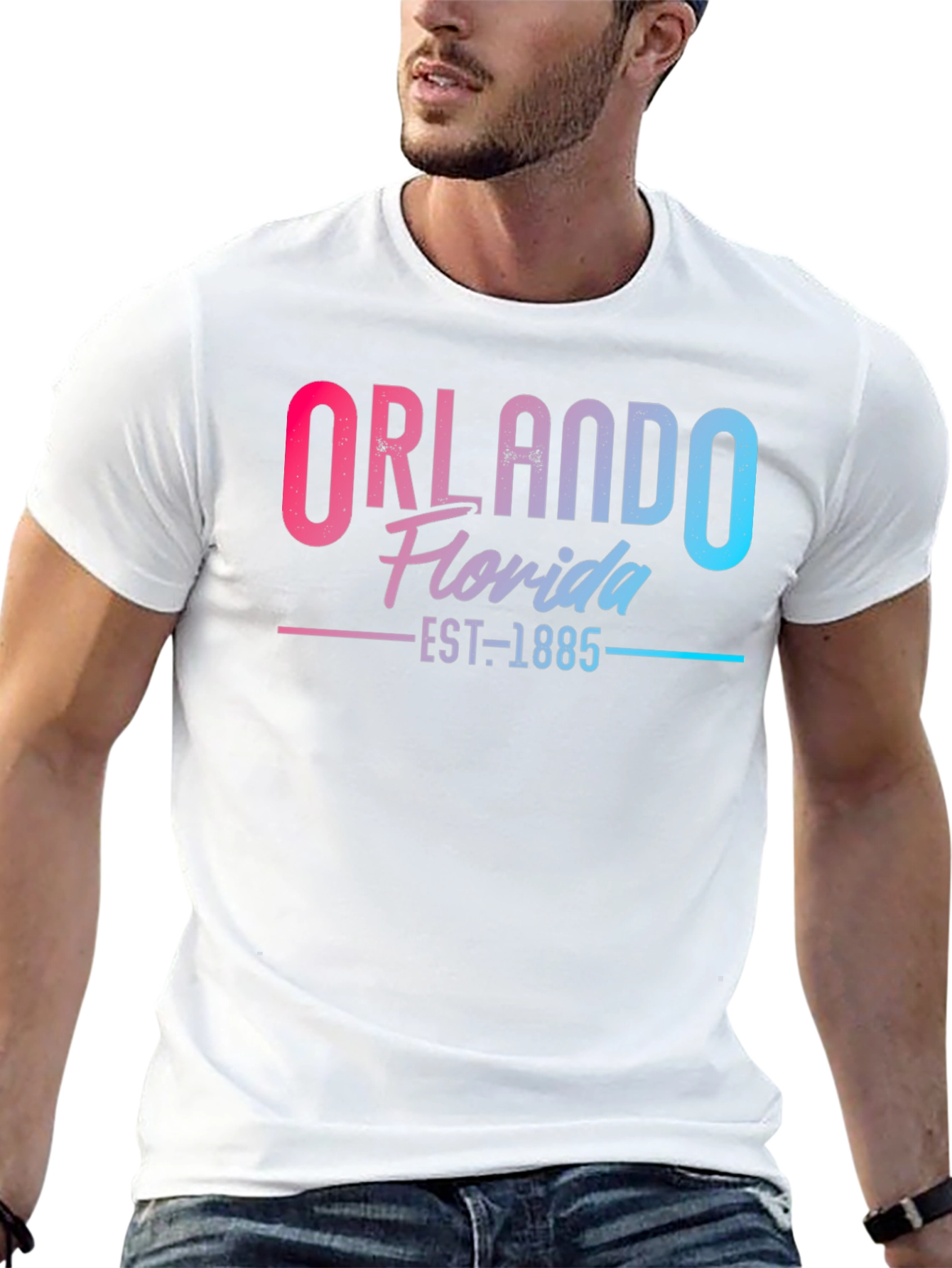 Orlando Florida EST 1885 Graphic T-Shirt