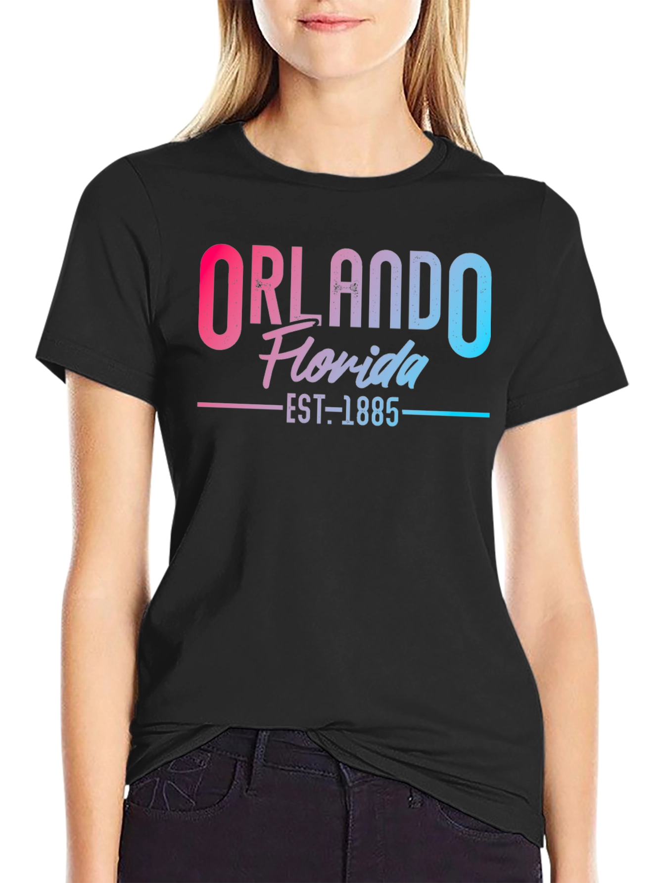 Orlando Florida EST 1885 Graphic T-Shirt