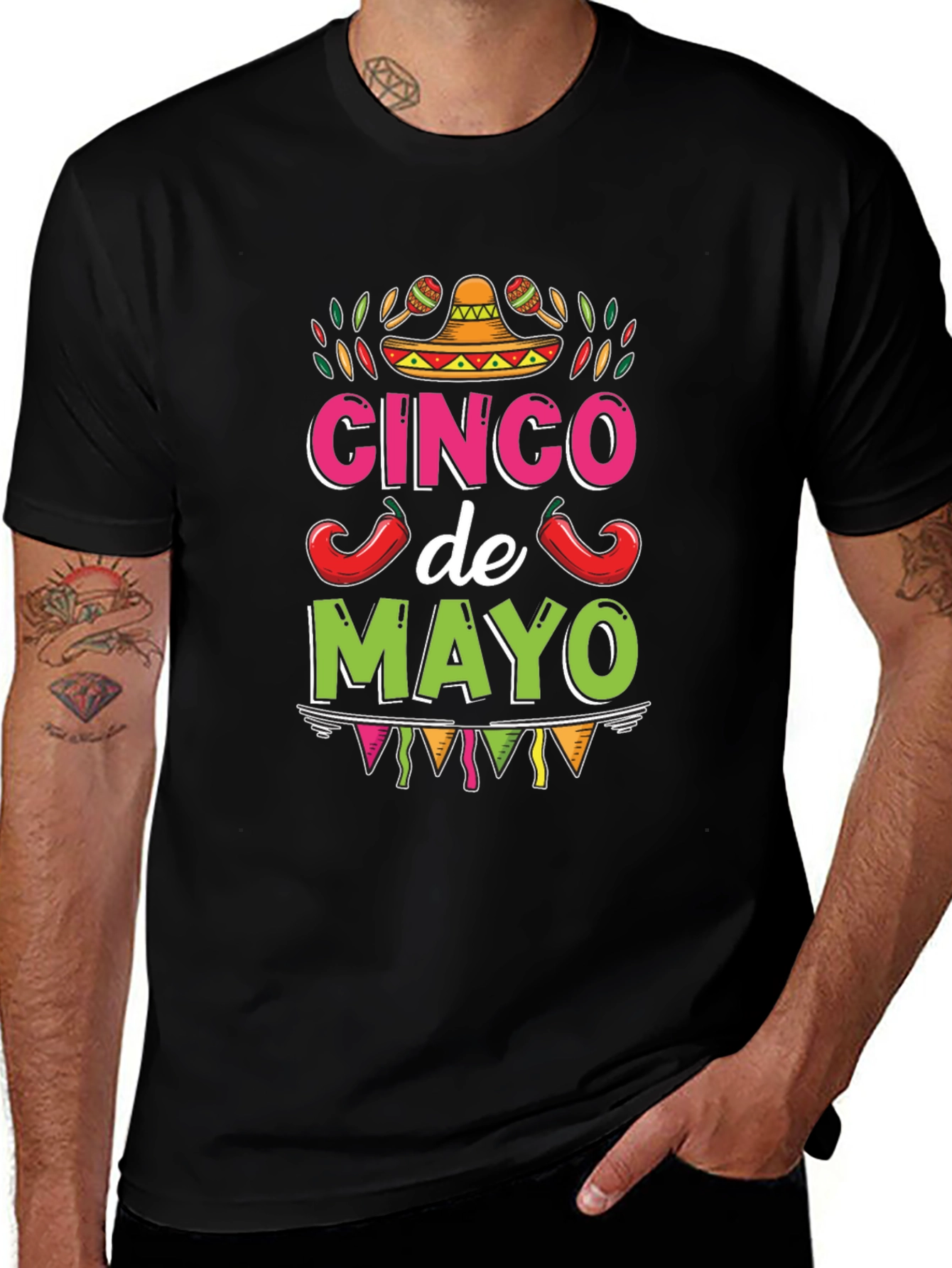 Cinco de Mayo Graphic Tee - Fiesta Ready!