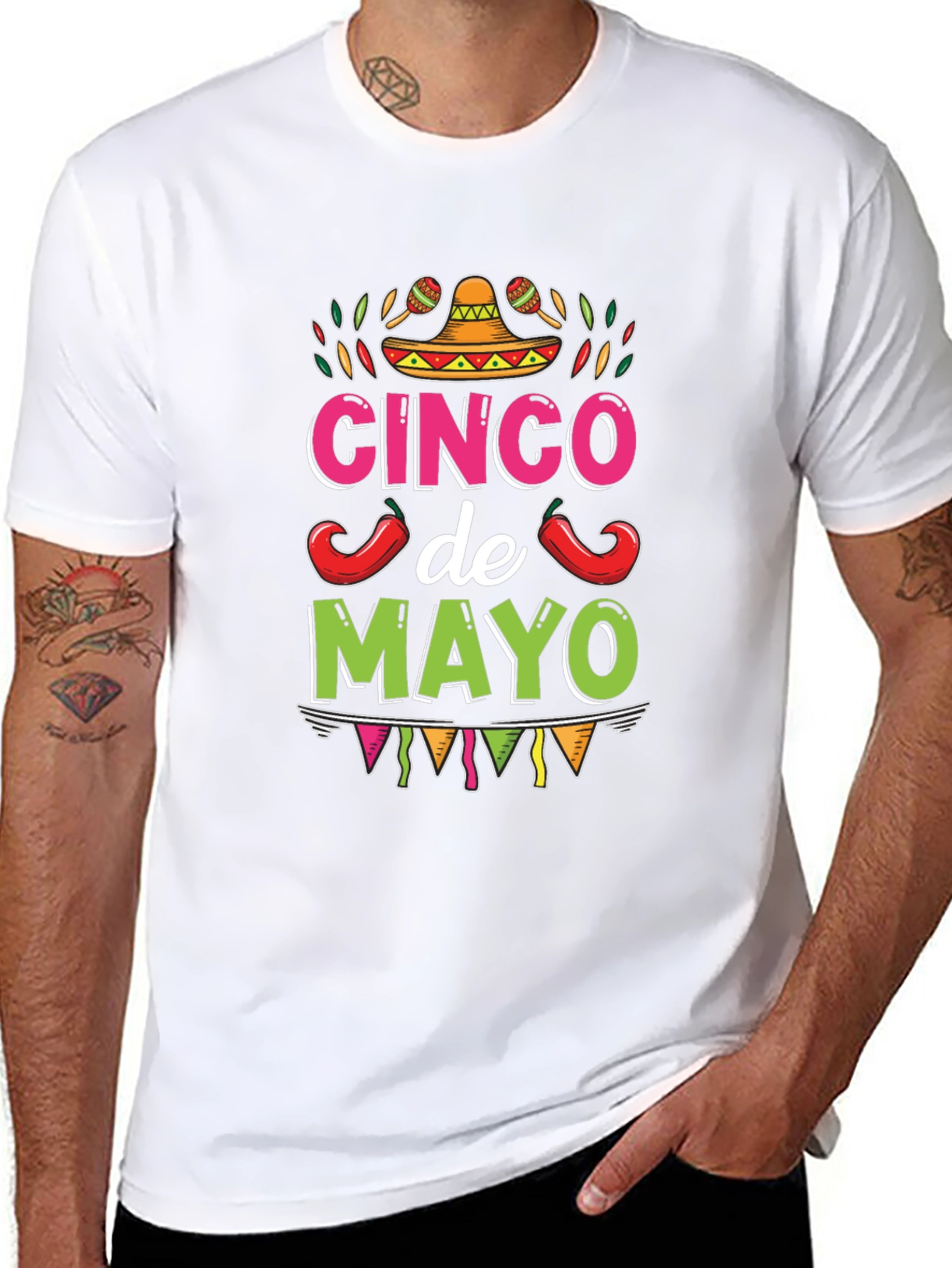 Cinco de Mayo Graphic Tee - Fiesta Ready!