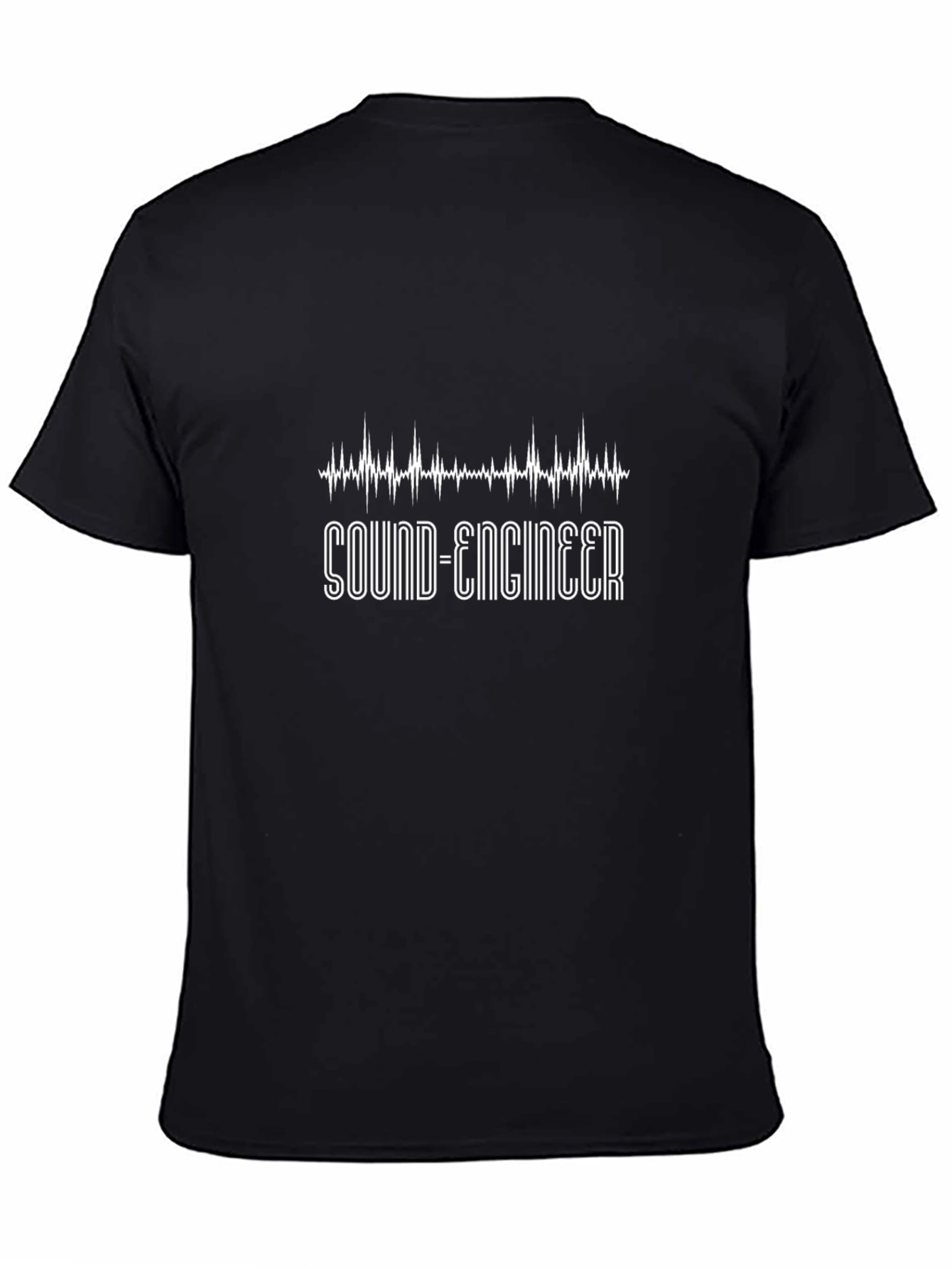 Sound Engineer Black T-Shirt