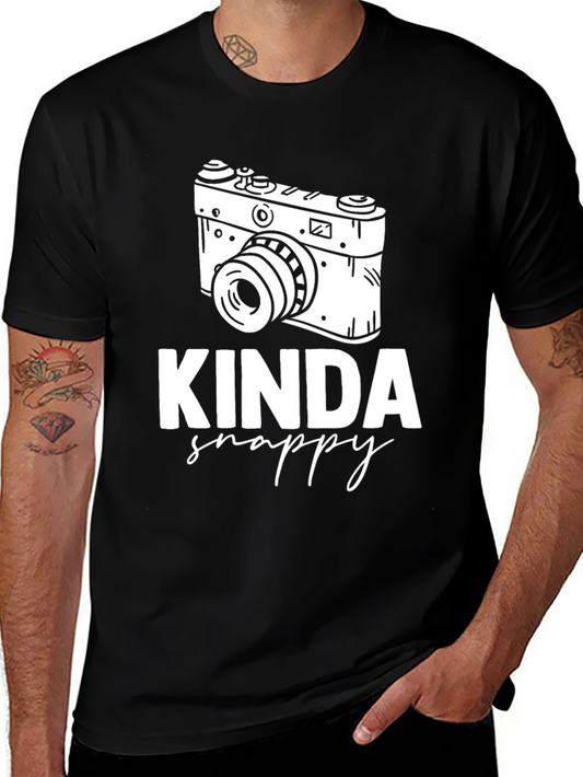 Kinda Snappy Camera Graphic Tee
