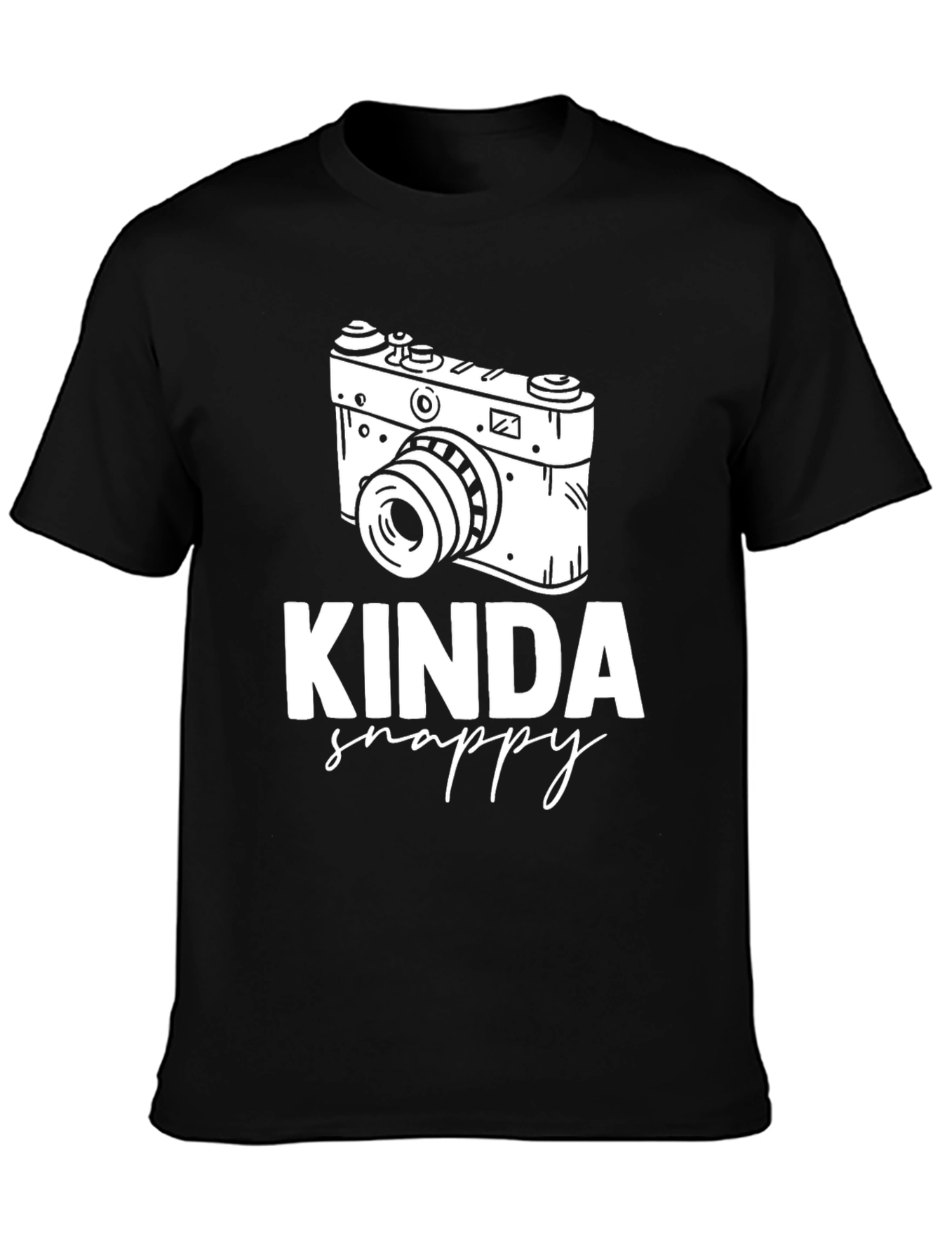Kinda Snappy Camera Graphic Tee