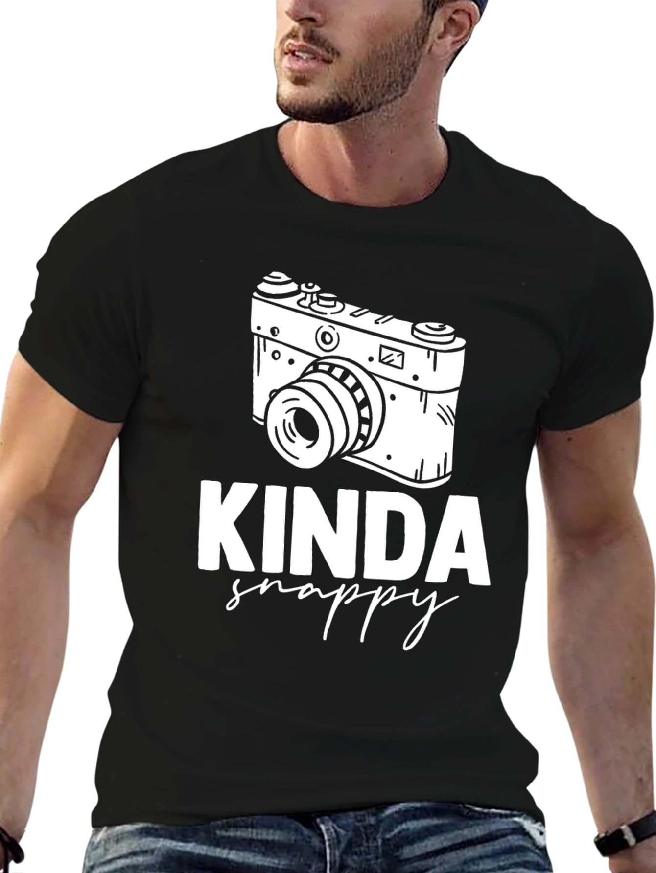 Kinda Snappy Camera Graphic Tee