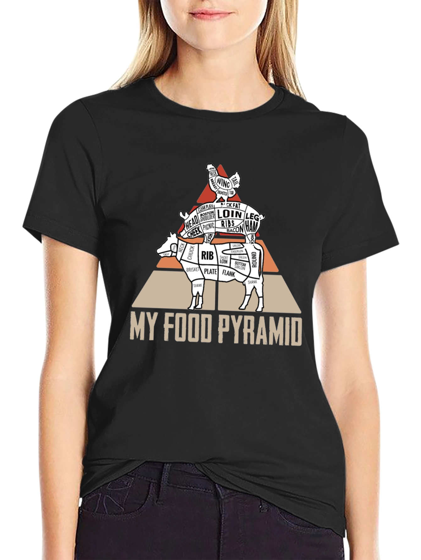 My Food Pyramid T-Shirt
