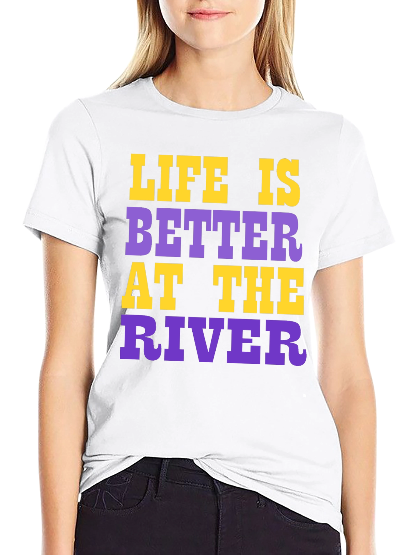 Life is Better at the River Graphic Tee