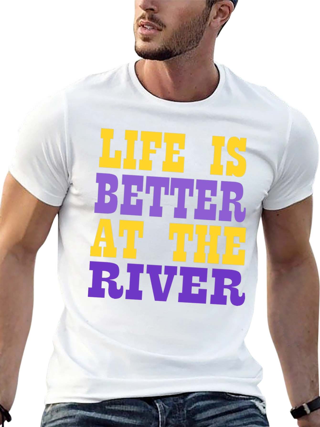 Life is Better at the River Graphic Tee