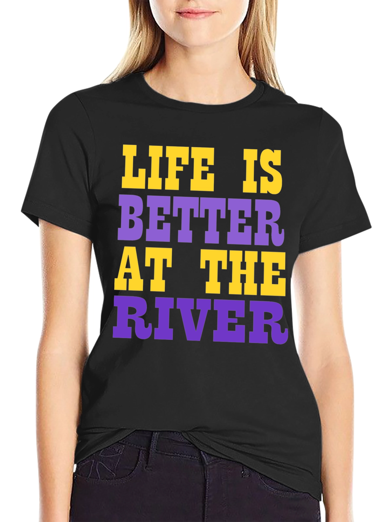 Life is Better at the River Graphic Tee