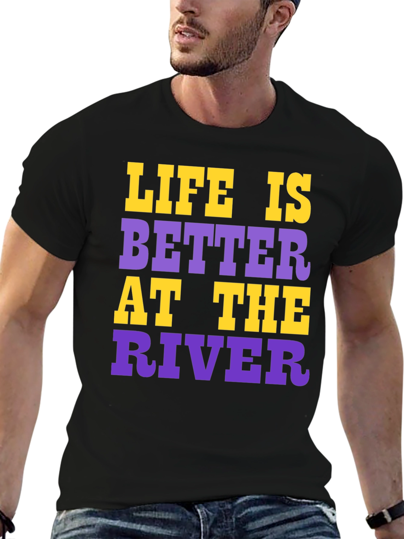 Life is Better at the River Graphic Tee