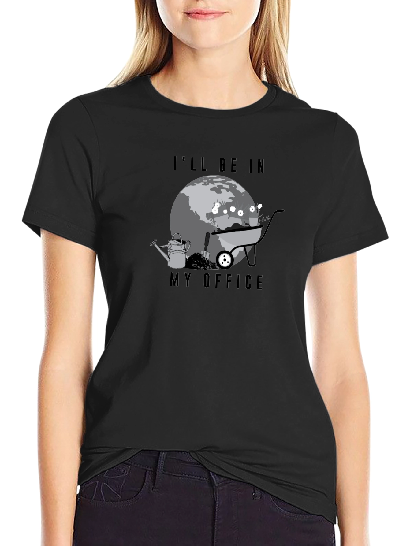 Gardeners Ill Be In My Office Graphic Tee