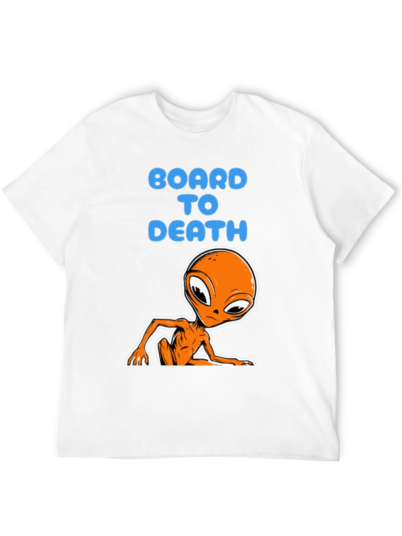 Board to Death Alien Graphic Tee