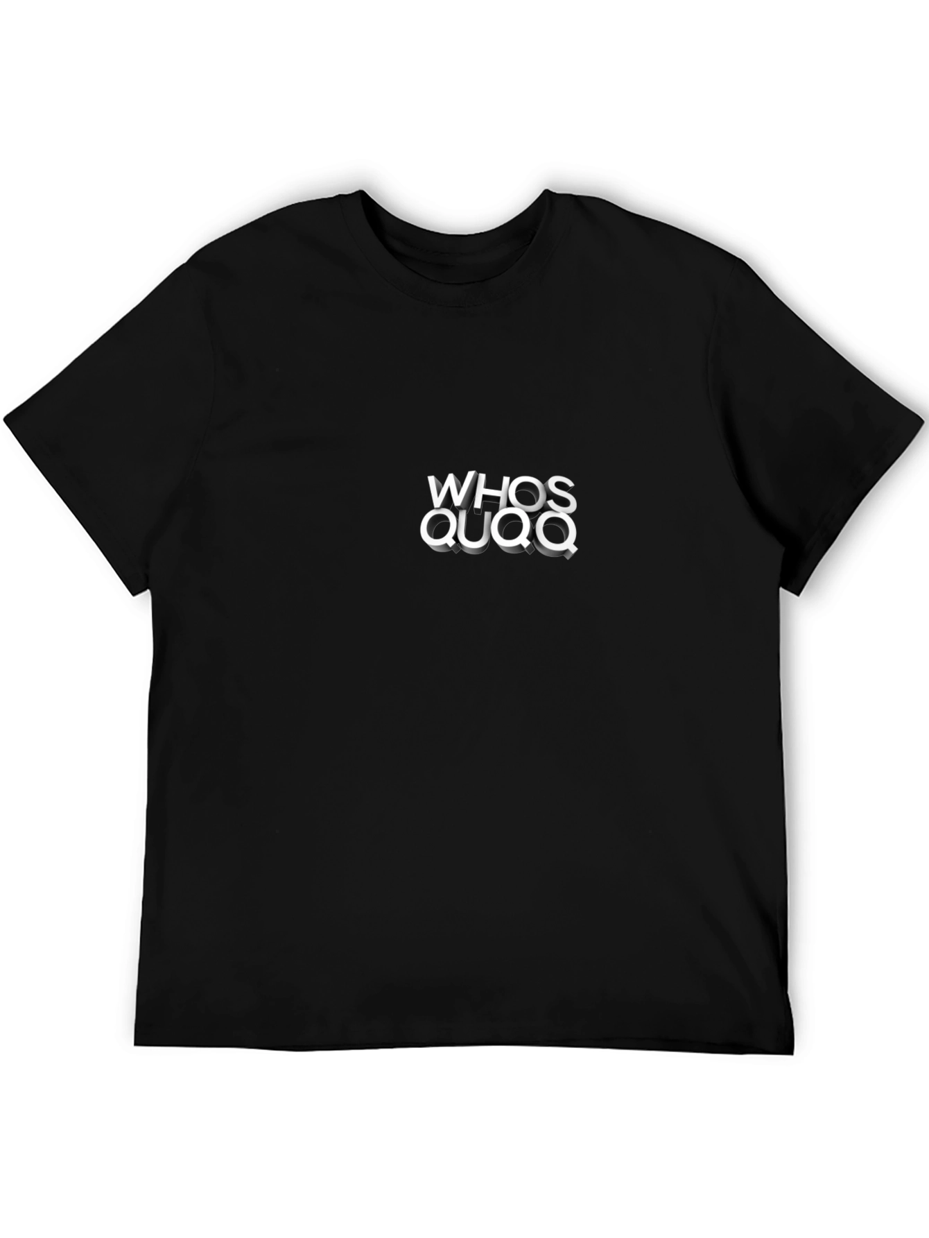 Whos Quqq Funny Graphic T-Shirt